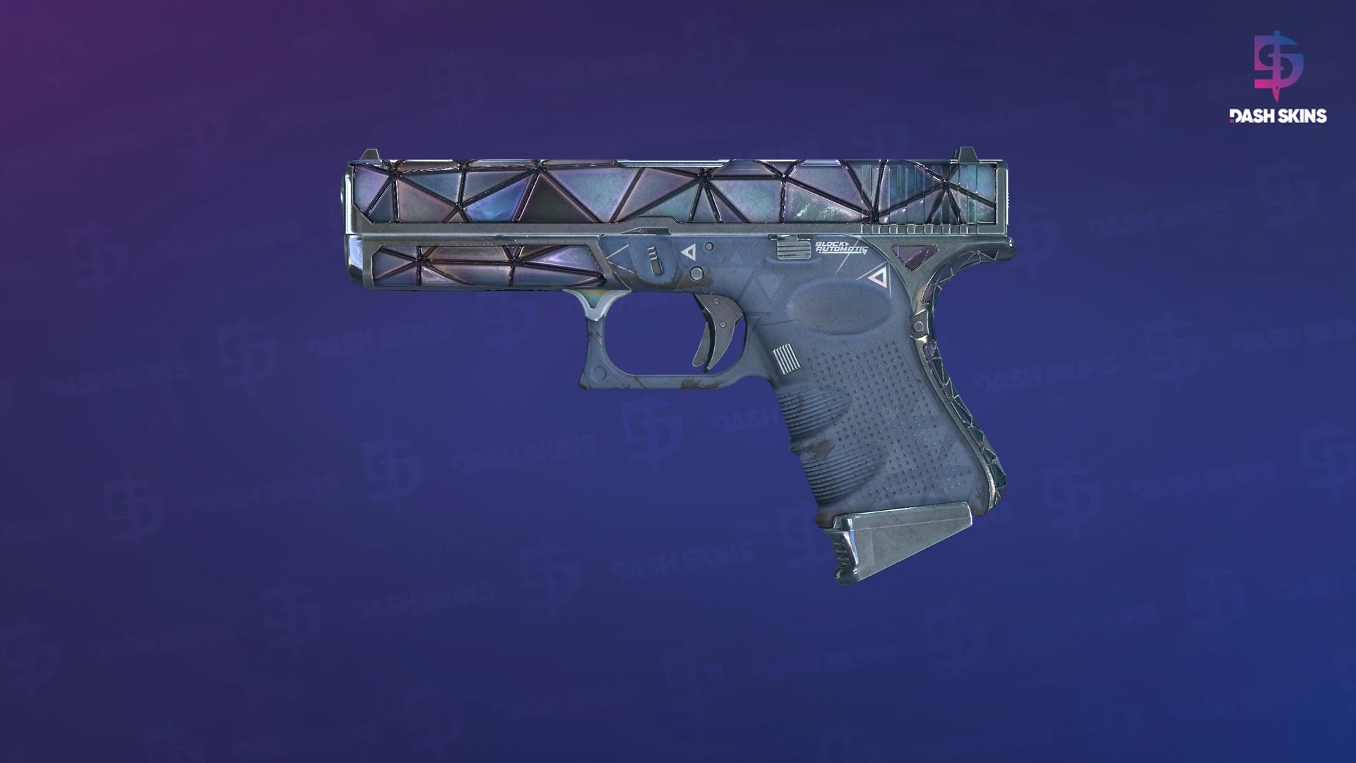Glock-18 | Mirror Mosaic (Well-Worn) Screenshot Playside