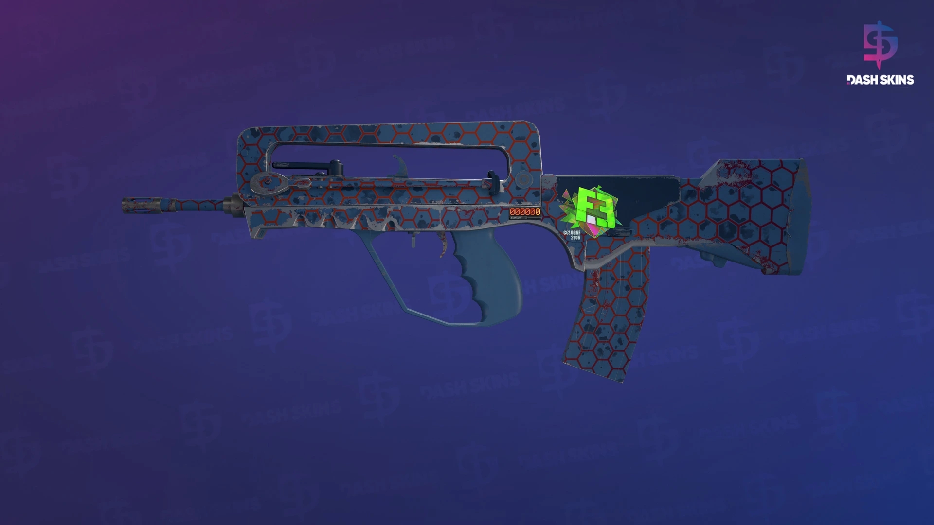 StatTrak™ FAMAS | Hexane (Field-Tested) Screenshot Playside