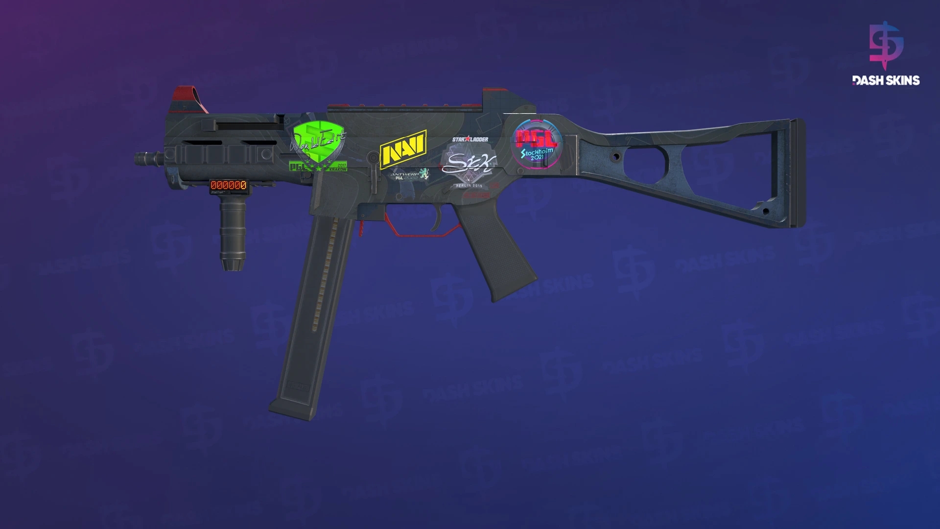 StatTrak™ UMP-45 | Briefing (Battle-Scarred) Screenshot Playside