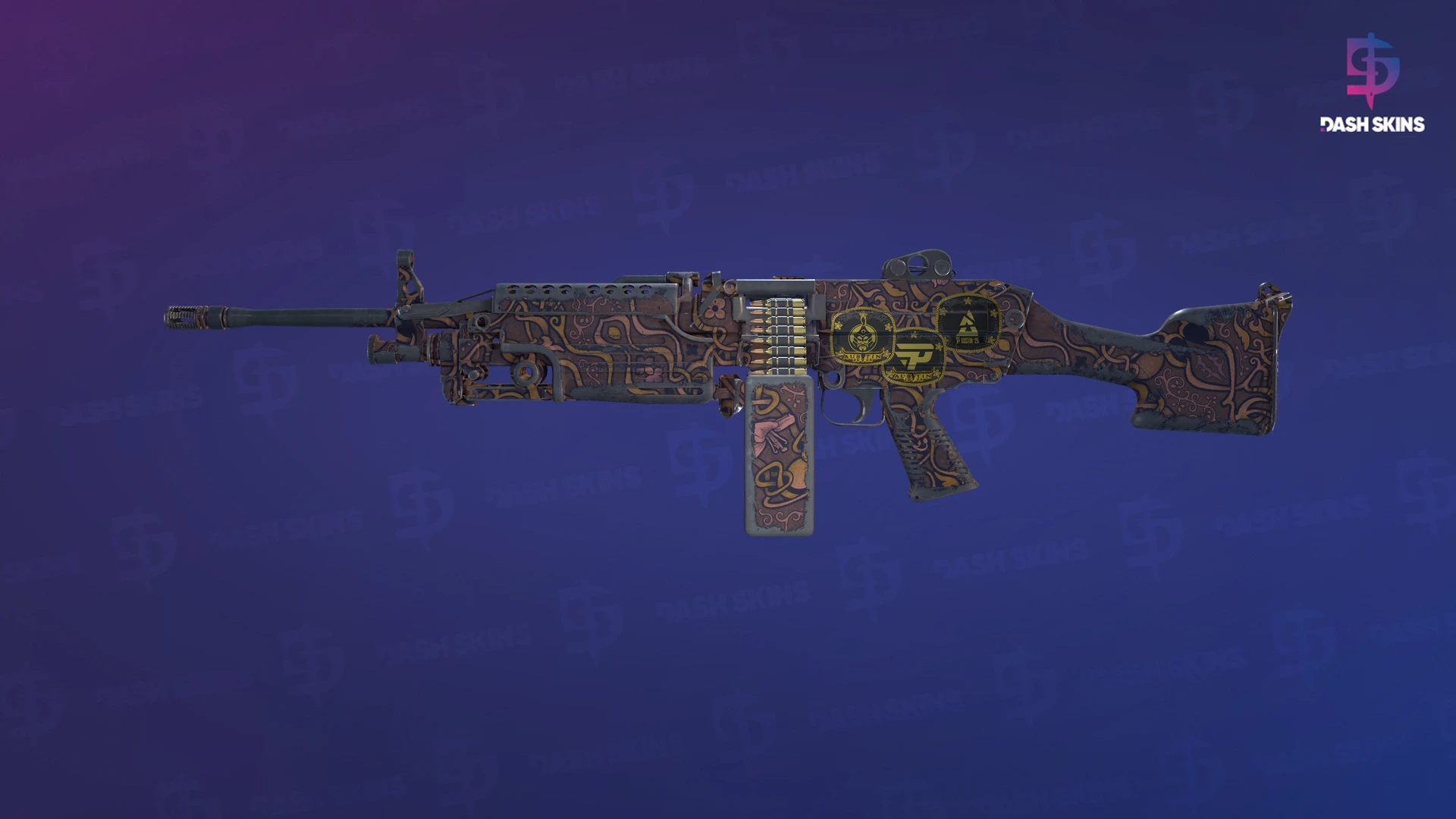 Souvenir M249 | Humidor (Field-Tested) Screenshot Playside
