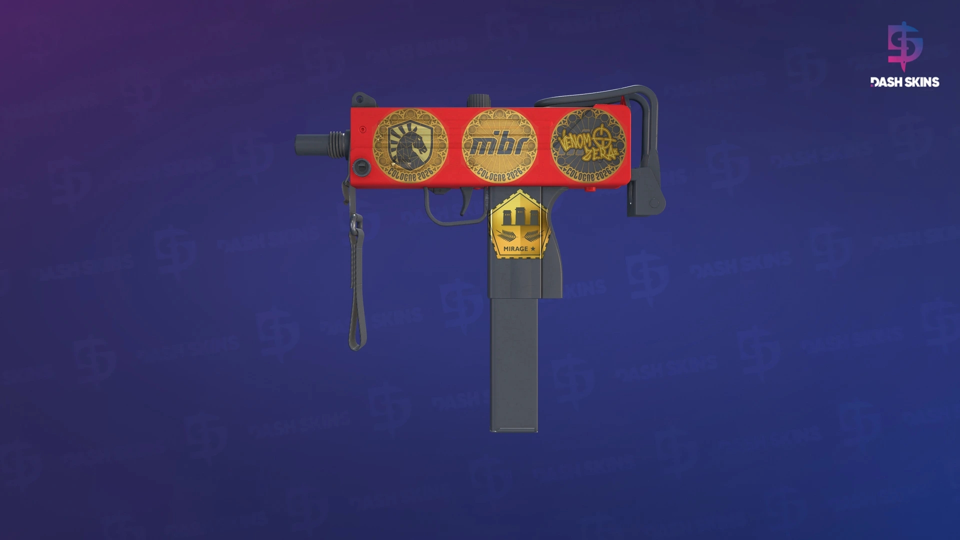 Souvenir MAC-10 | Candy Apple (Factory New) Screenshot Playside