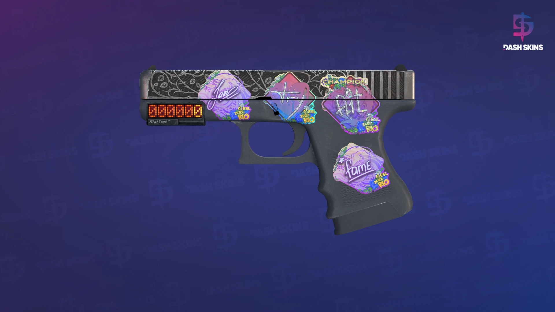 StatTrak™ Glock-18 | Ironwork (Field-Tested) Screenshot Playside
