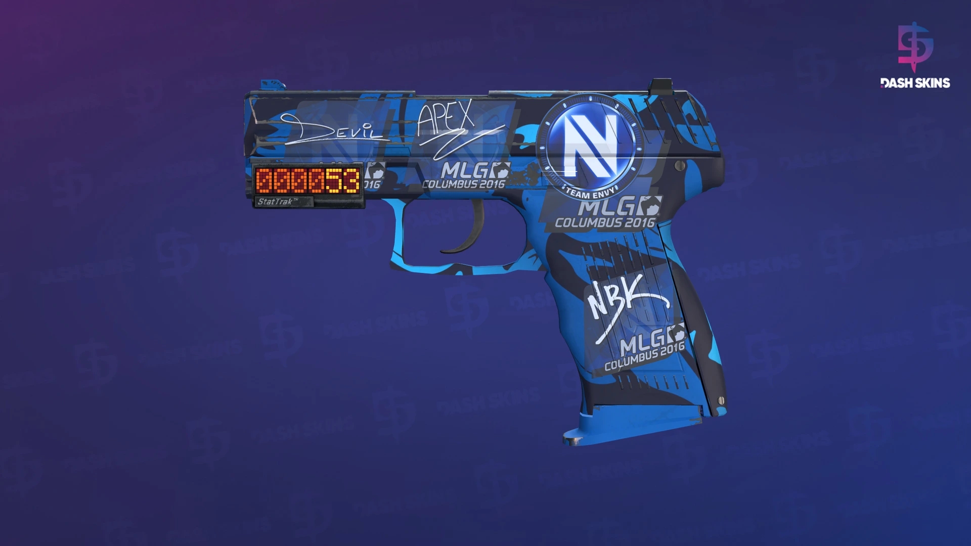 StatTrak™ P2000 | Oceanic (Factory New) Screenshot Playside
