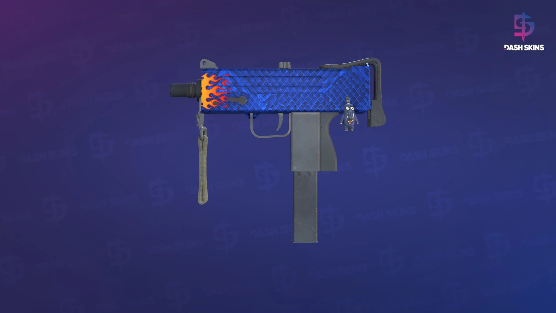 MAC-10 | Lapis Gator (Factory New) Screenshot Playside