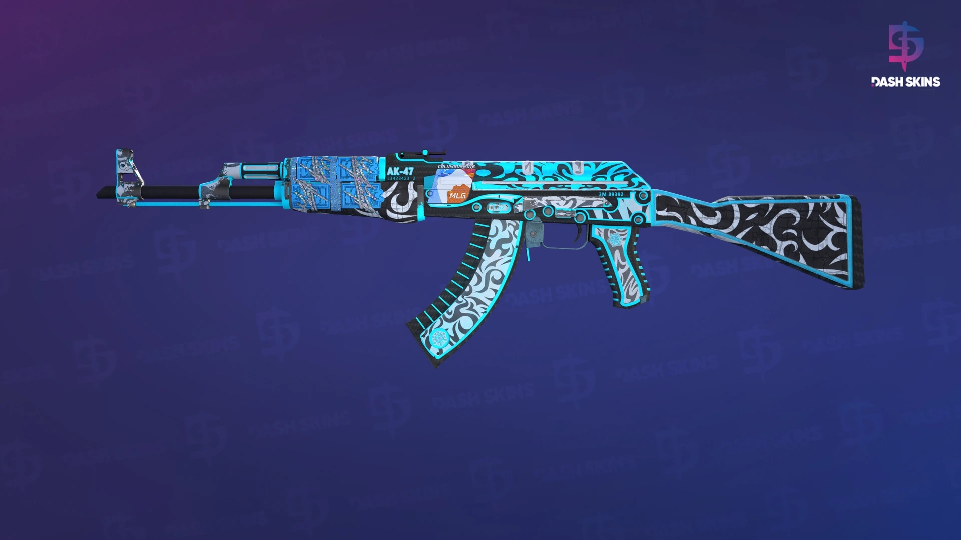 AK-47 | Frontside Misty (Field-Tested) Screenshot Playside