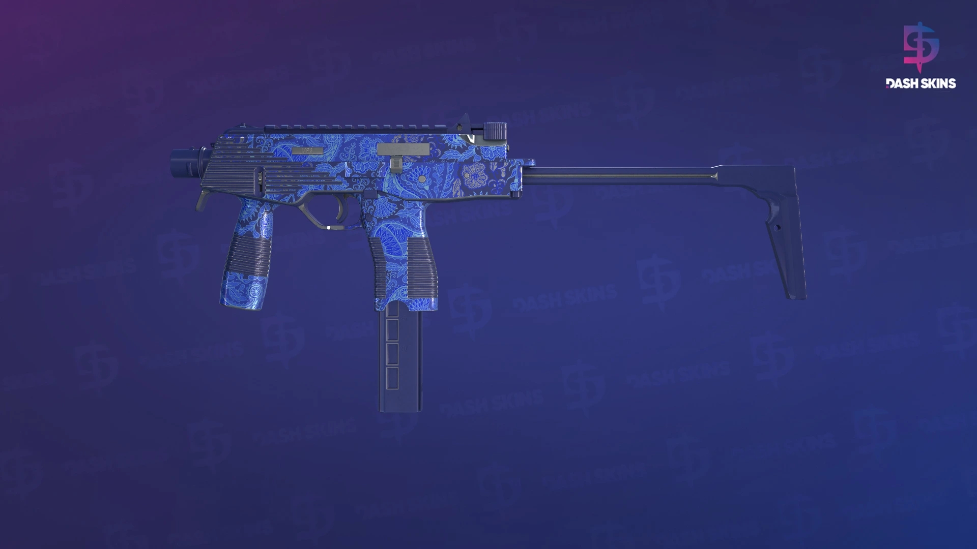 MP9 | Cobalt Paisley (Factory New) Screenshot Playside