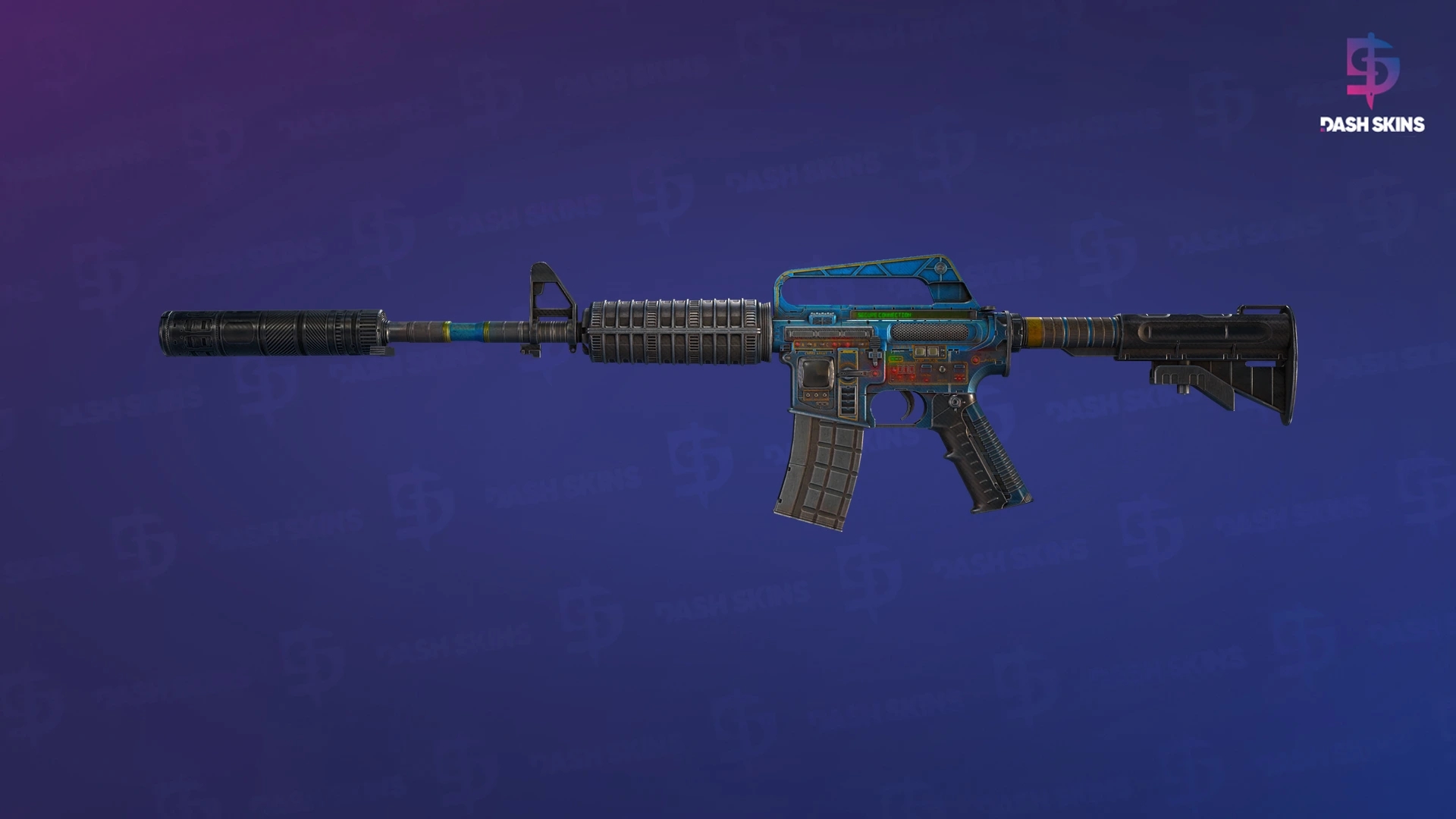 M4A1-S | Control Panel (Well-Worn) Screenshot Playside