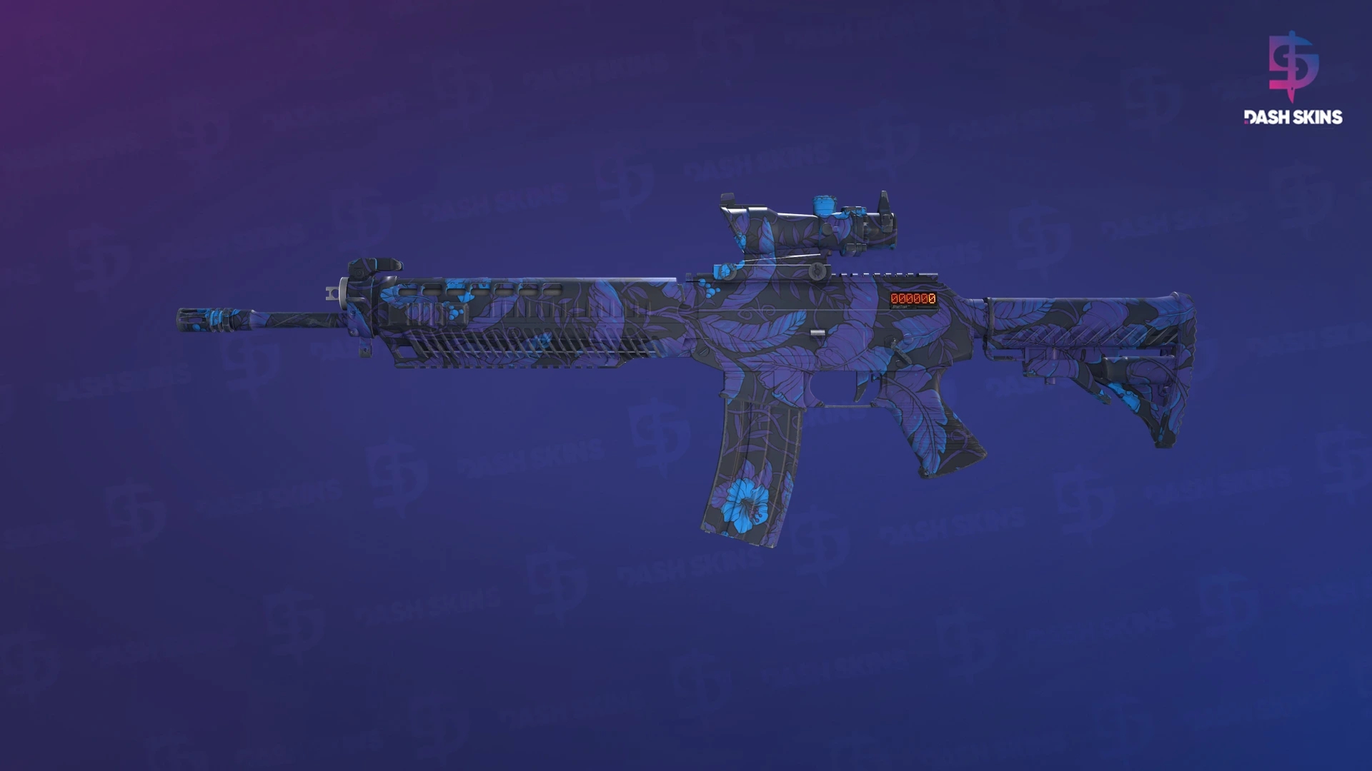 StatTrak™ SG 553 | Aloha (Minimal Wear) Screenshot Playside