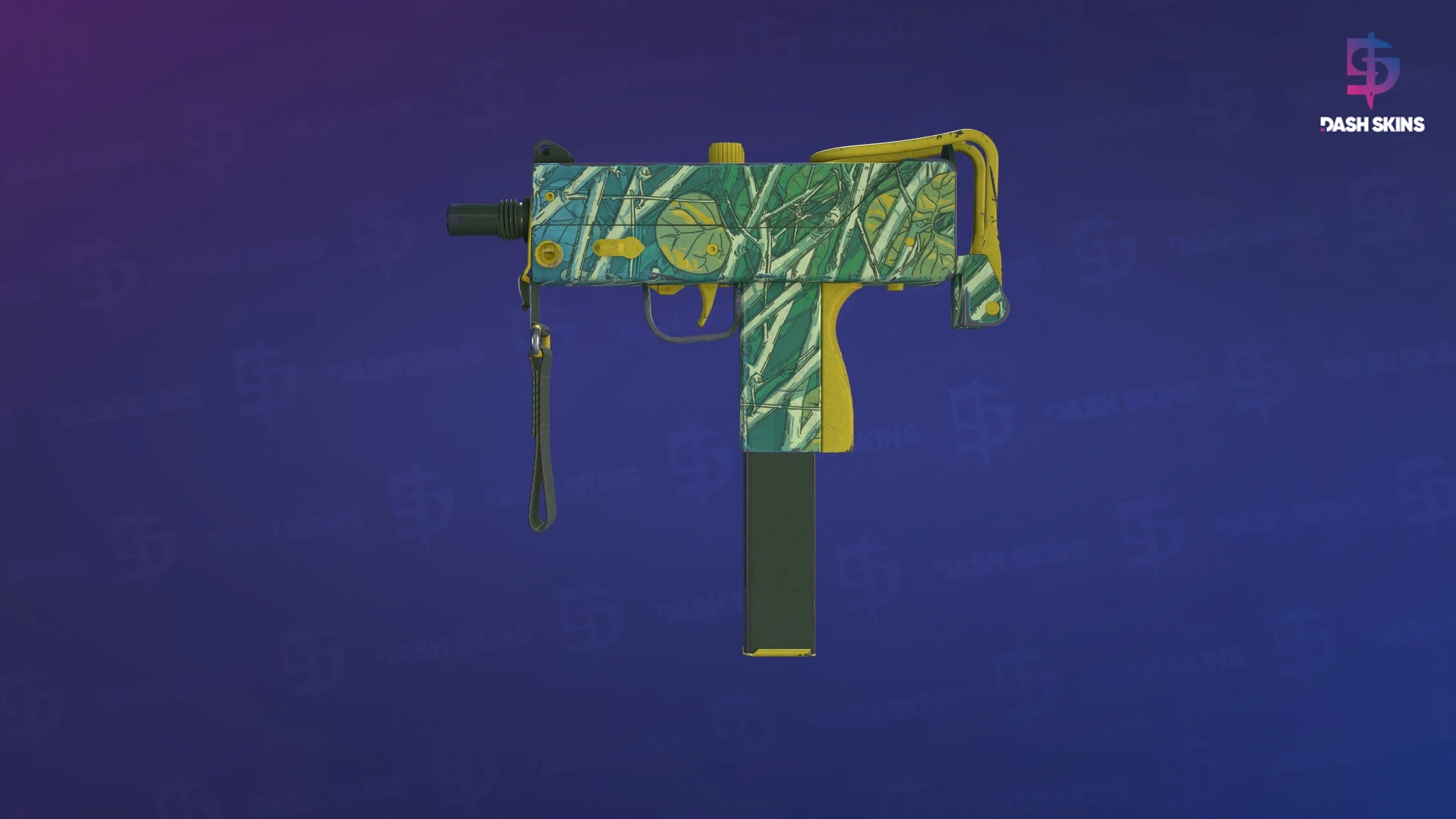 MAC-10 | Poplar Thicket (Minimal Wear) Screenshot Playside