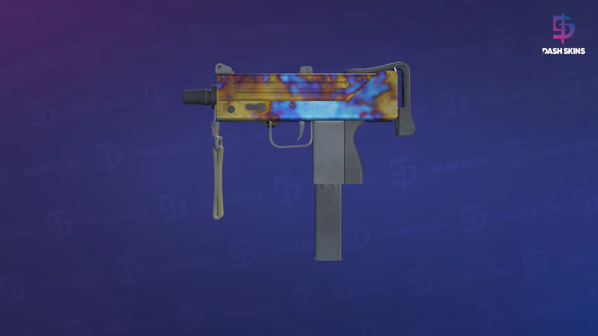 Souvenir MAC-10 | Case Hardened (Minimal Wear) Screenshot Playside