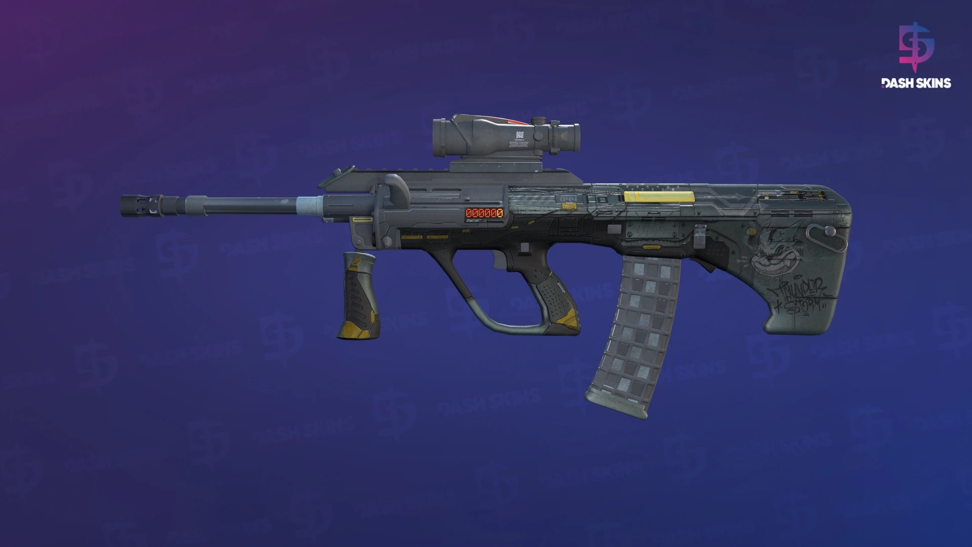 StatTrak™ AUG | Tom Cat (Field-Tested) Screenshot Playside