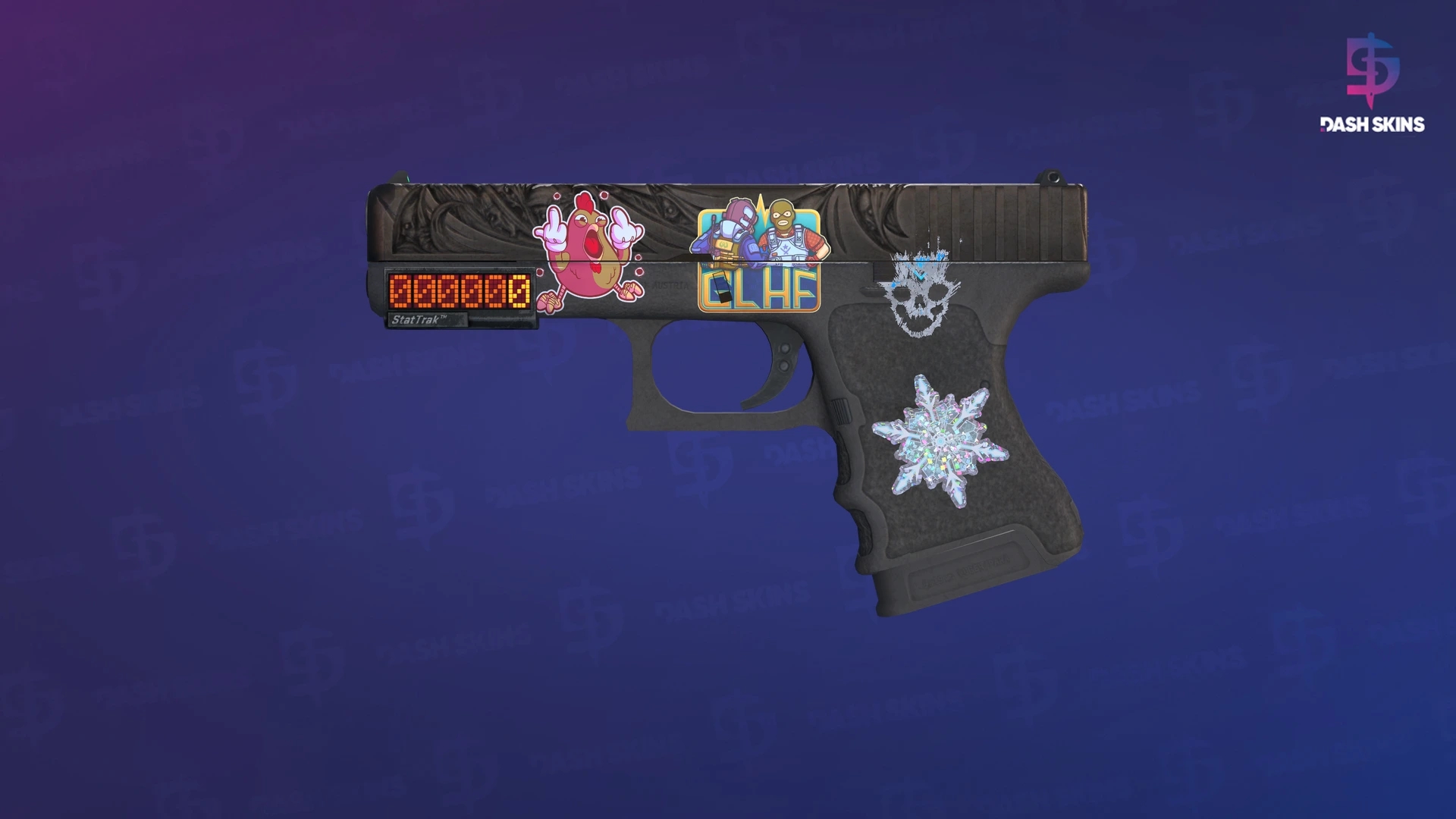 StatTrak™ Glock-18 | Wraiths (Battle-Scarred) Screenshot Playside