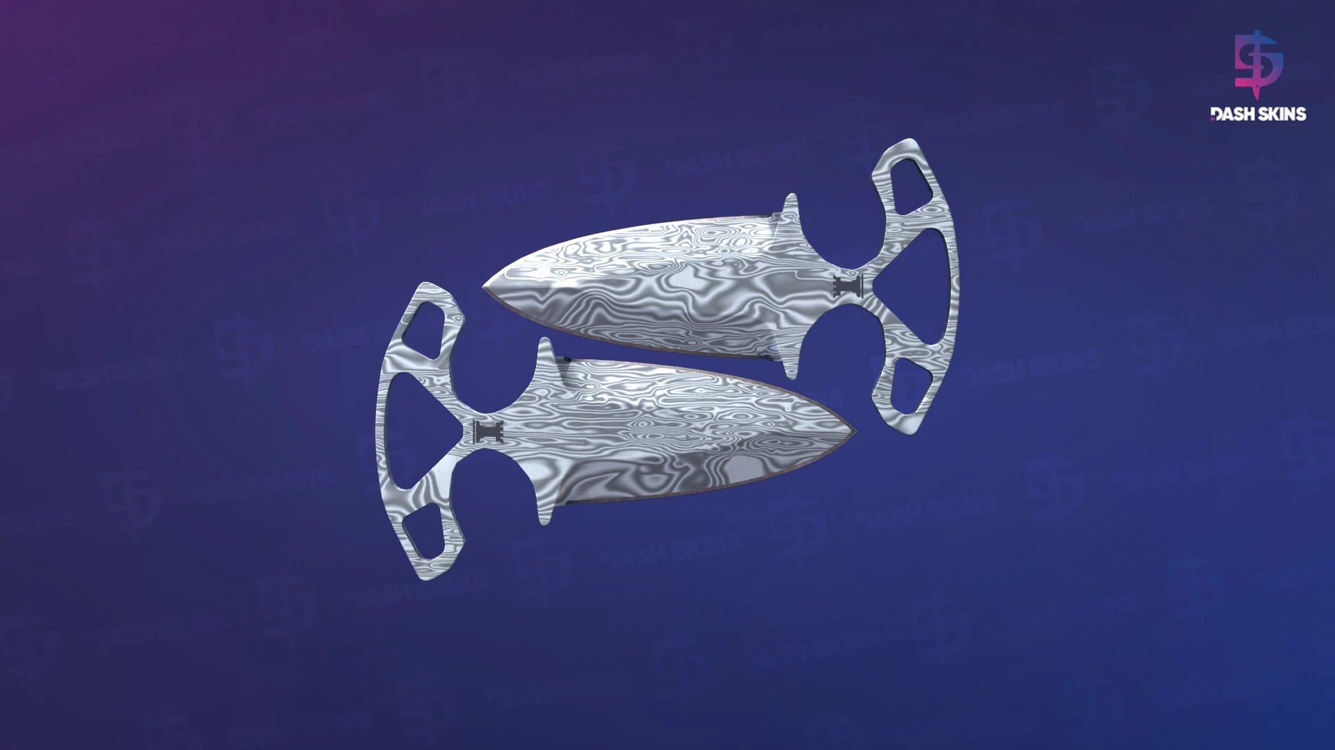 ★ Shadow Daggers | Damascus Steel (Factory New) Screenshot Playside