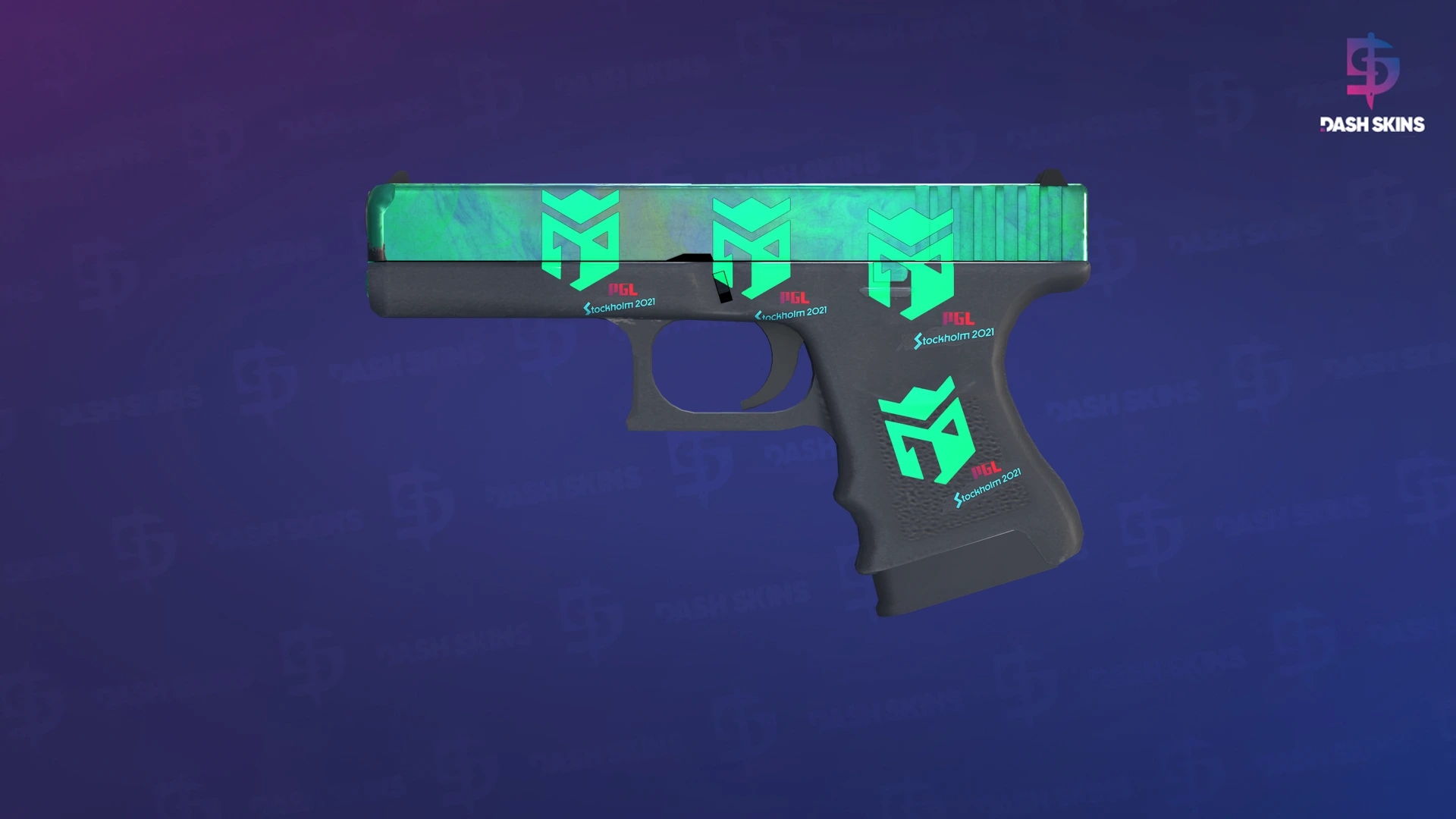 Glock-18 | Gamma Doppler (Factory New) - Phase 2 Screenshot Playside