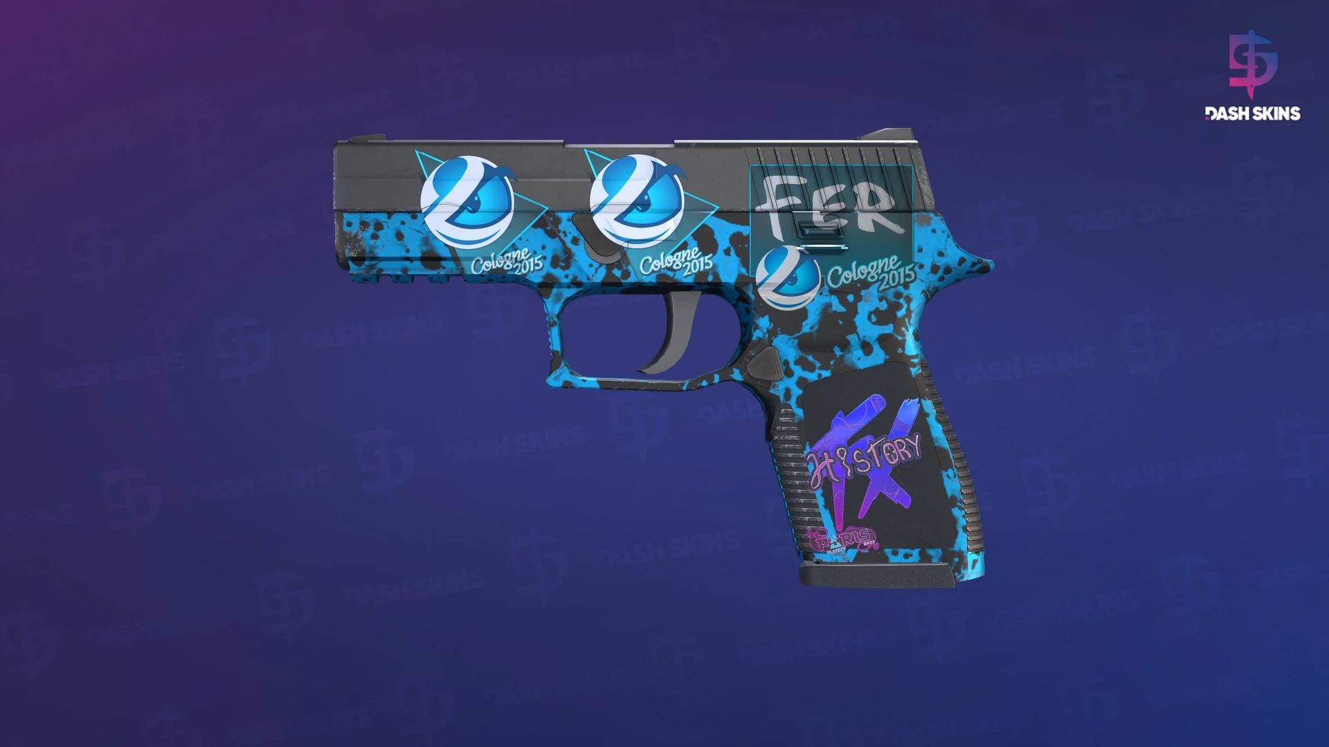 P250 | Undertow (Minimal Wear) Screenshot Playside