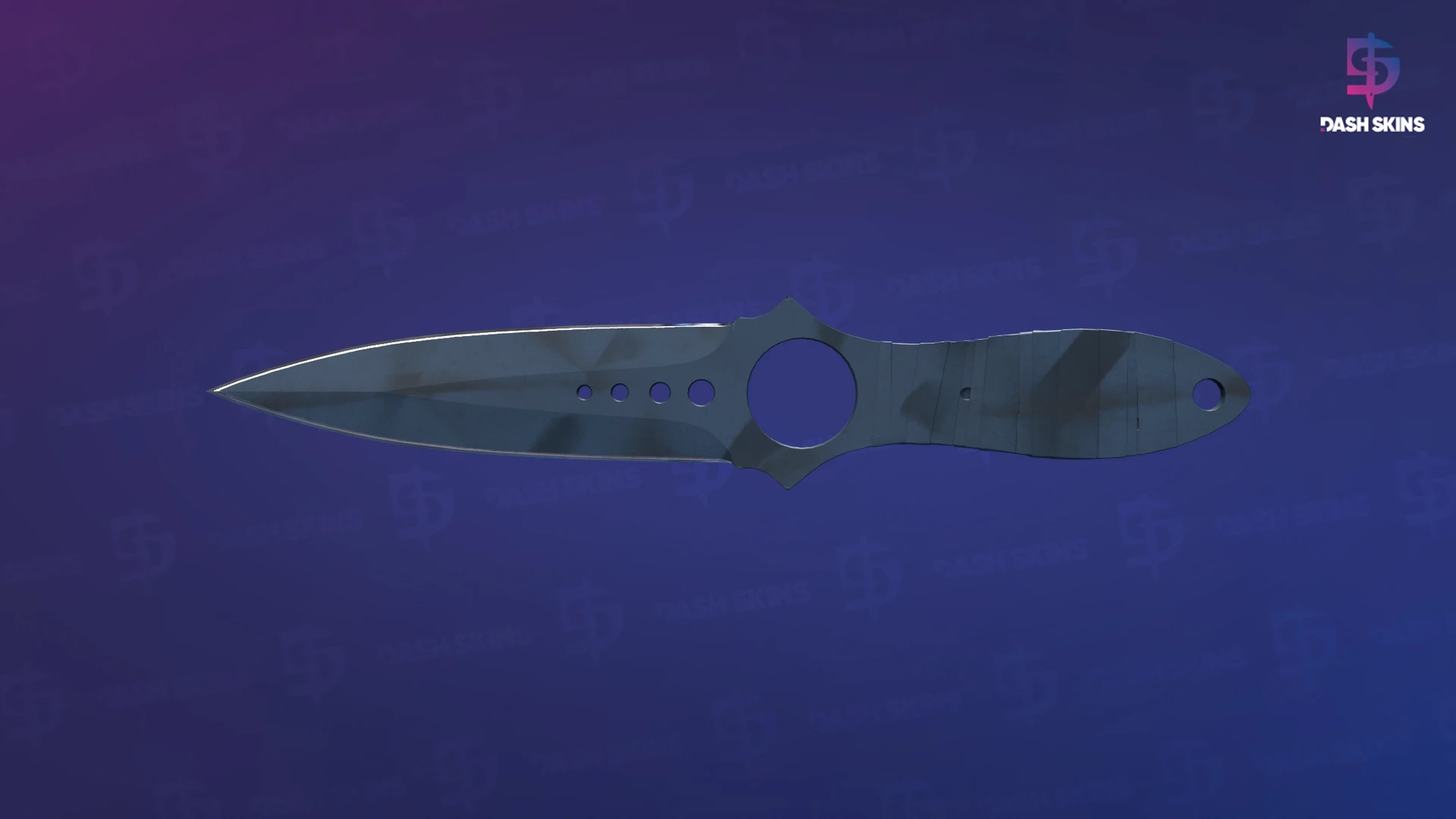 ★ Skeleton Knife | Night Stripe (Field-Tested) Screenshot Playside