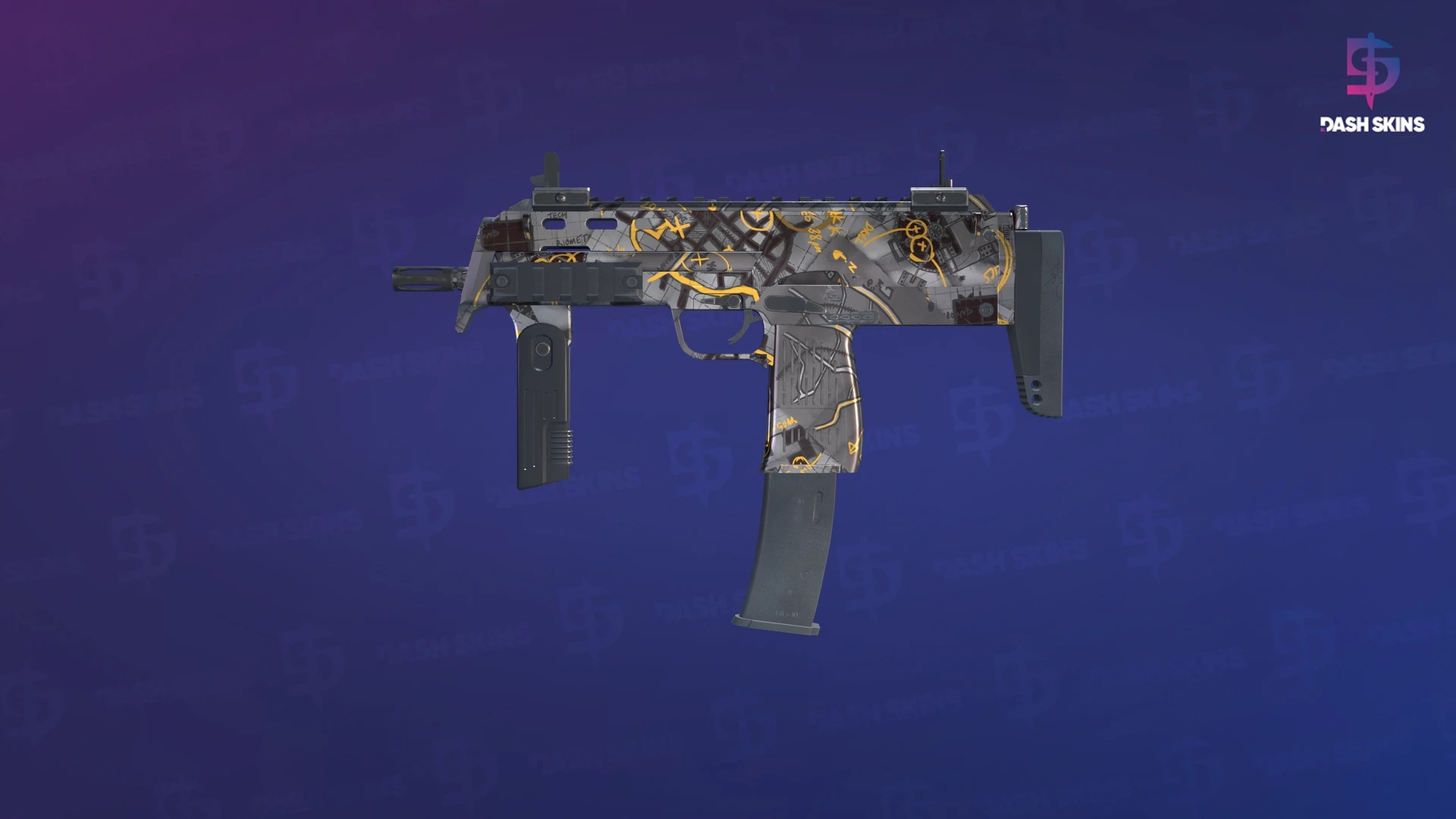 MP7 | Vault Heist (Factory New) Screenshot Playside