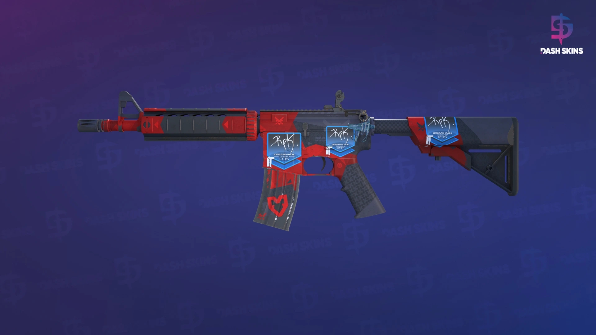 M4A4 | Evil Daimyo (Field-Tested) Screenshot Playside