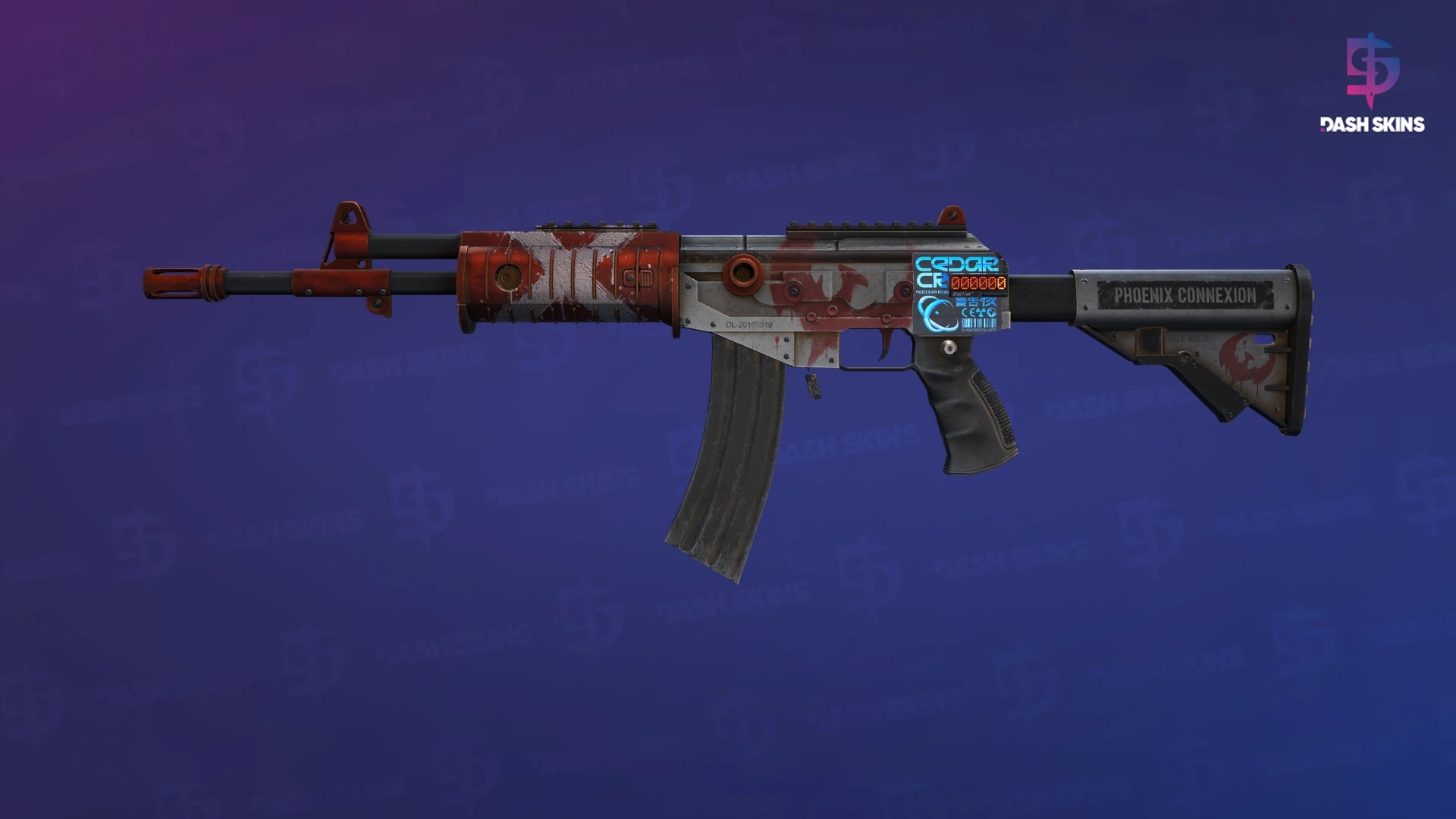 StatTrak™ Galil AR | Connexion (Well-Worn) Screenshot Playside