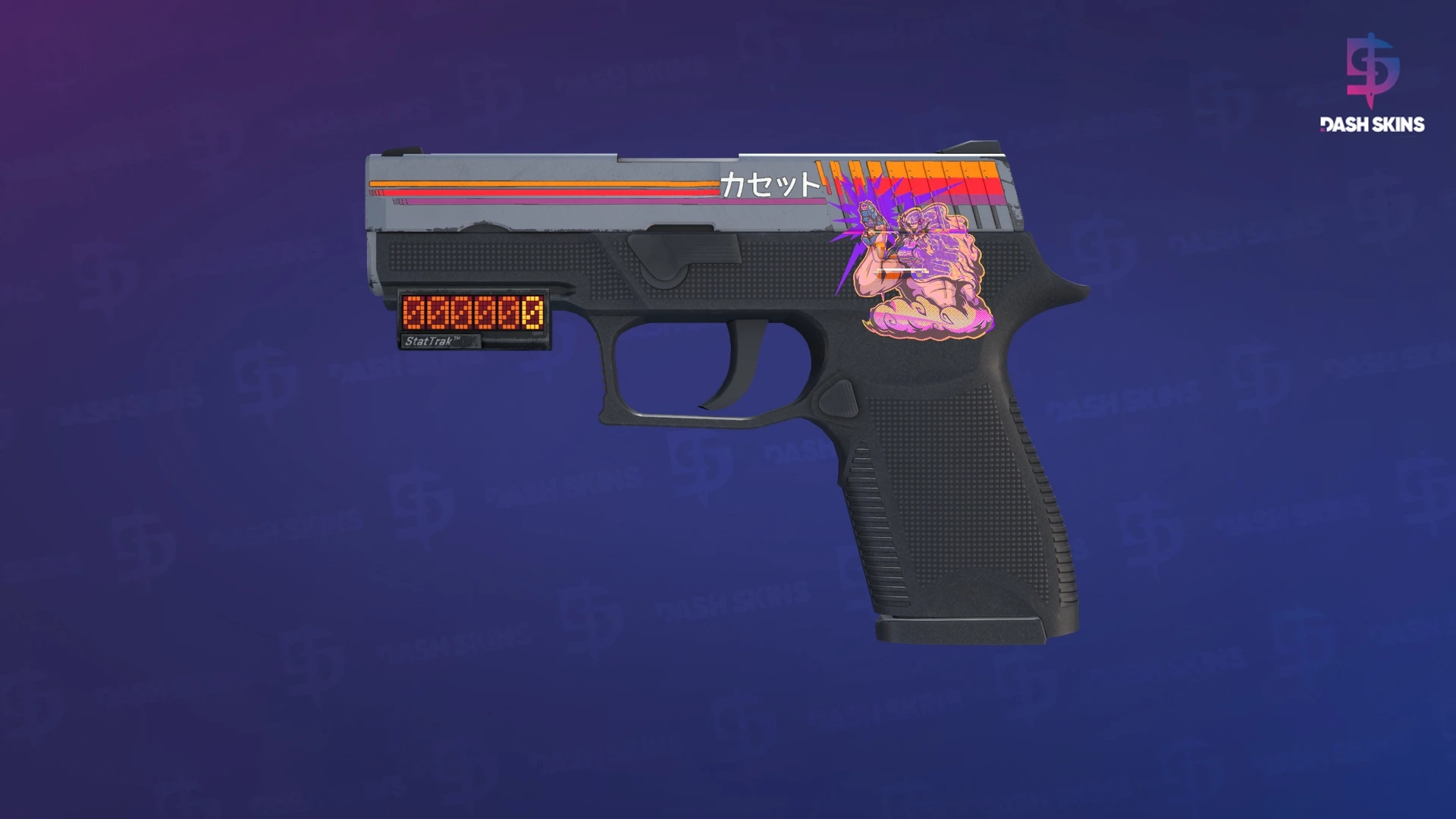 StatTrak™ P250 | Cassette (Minimal Wear) Screenshot Playside