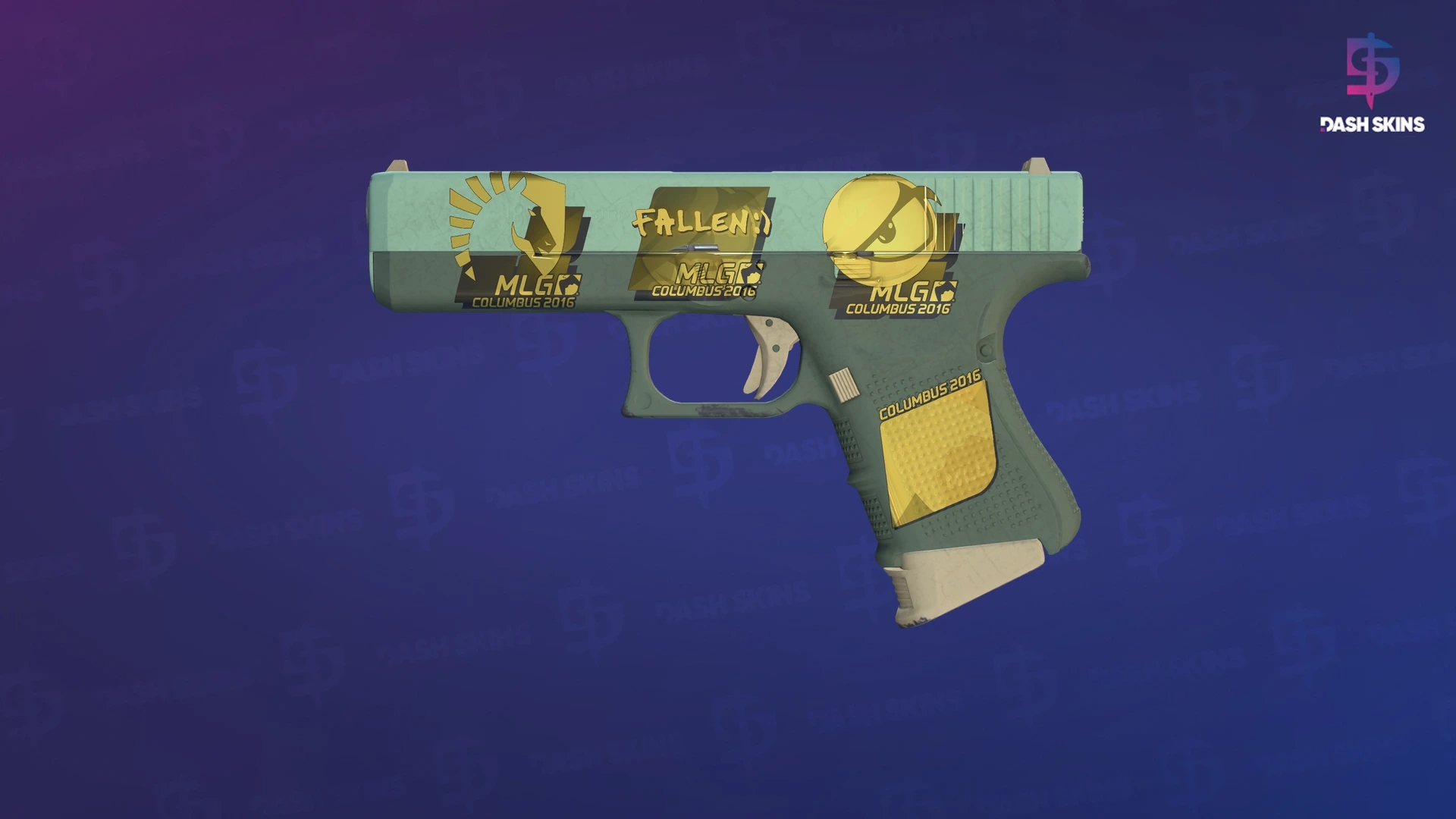Souvenir Glock-18 | Groundwater (Minimal Wear) Screenshot Playside