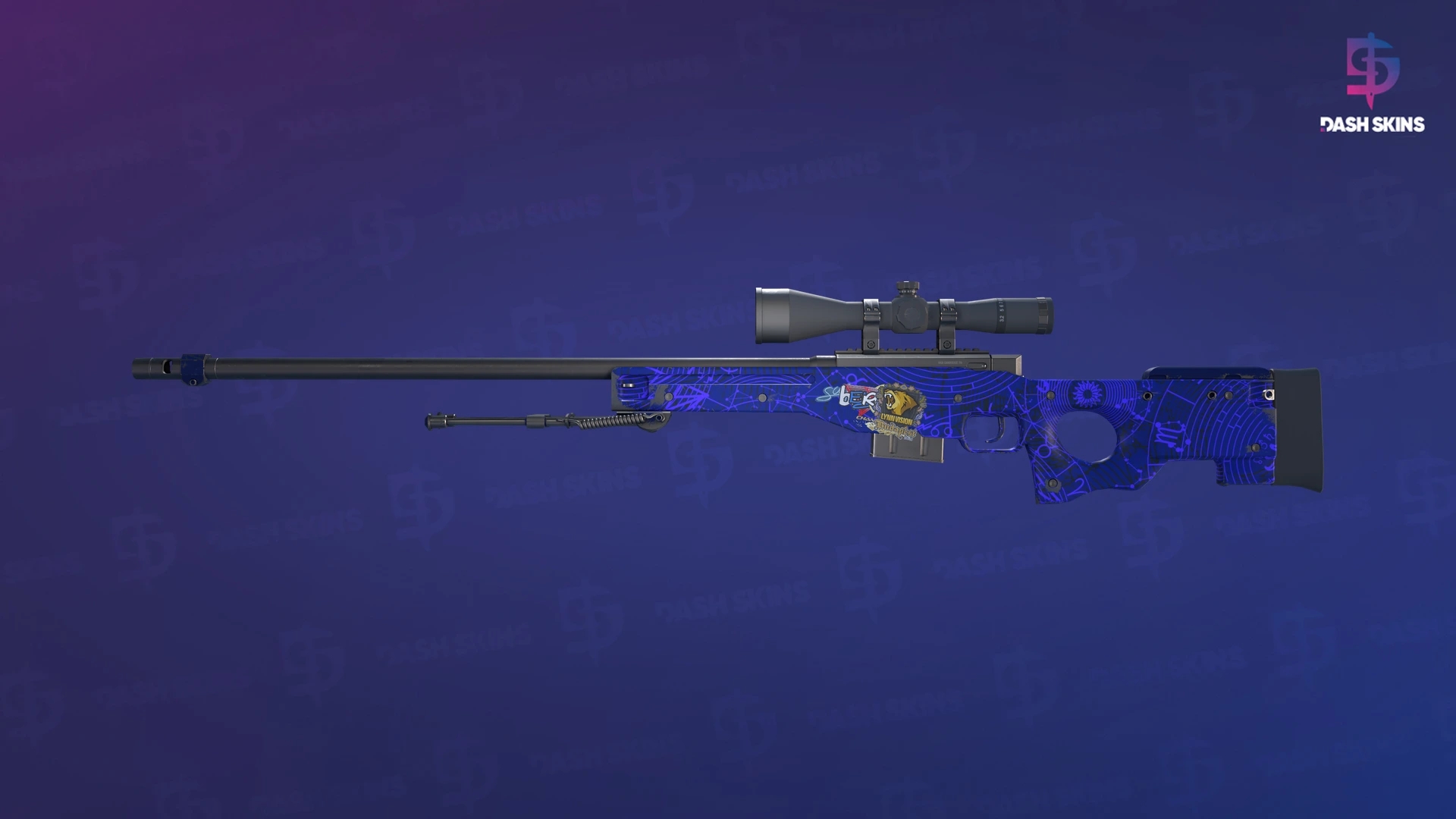 AWP | Sun in Leo (Minimal Wear) Screenshot Playside