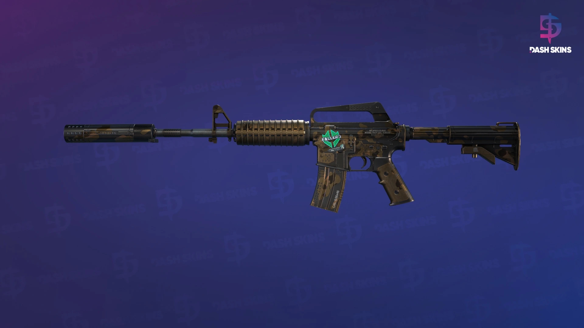 M4A1-S | Mud-Spec (Minimal Wear) Screenshot Playside