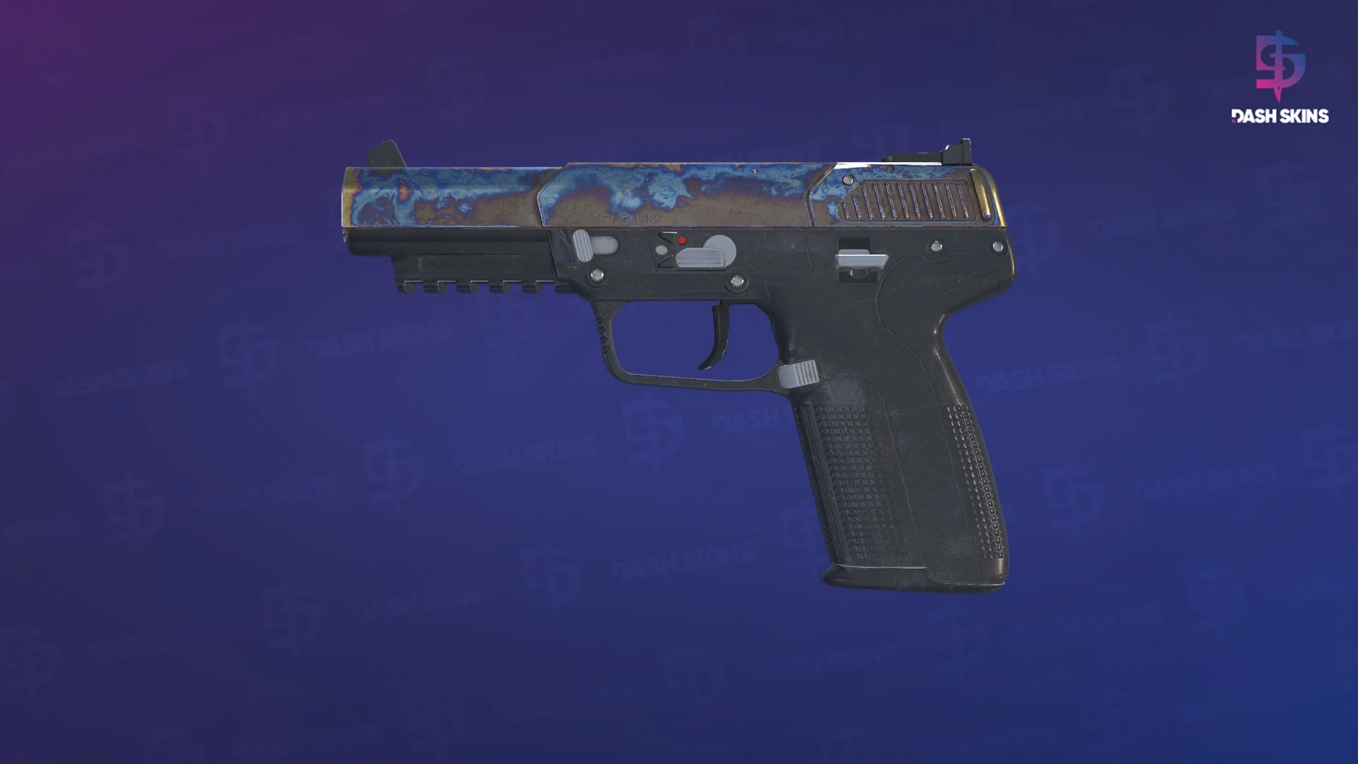 Five-SeveN | Heat Treated (Well-Worn) Screenshot Playside
