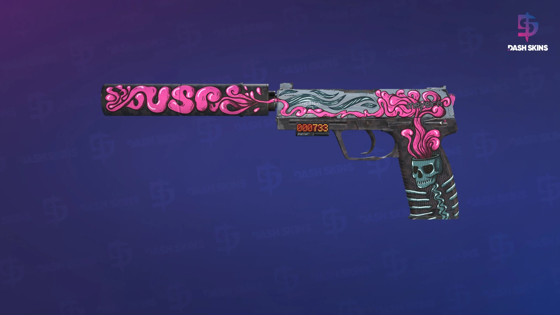 StatTrak™ USP-S | Cortex (Field-Tested) Screenshot Playside