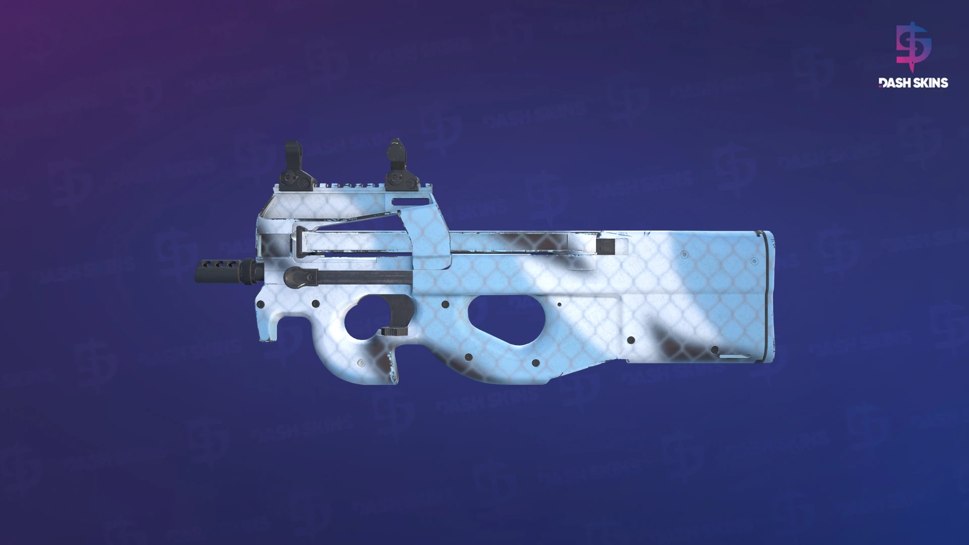 P90 | Glacier Mesh (Factory New) Screenshot Playside