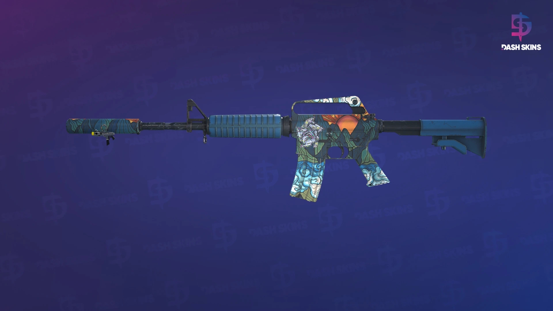 M4A1-S | Solitude (Field-Tested) Screenshot Playside