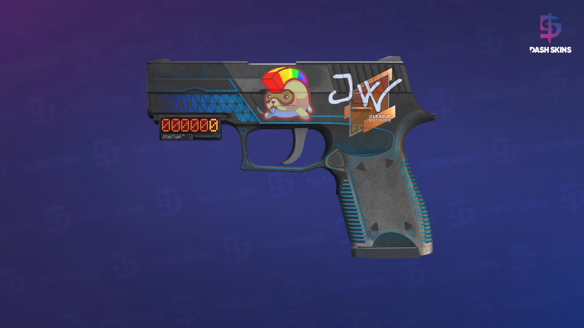 StatTrak™ P250 | Valence (Battle-Scarred) Screenshot Playside