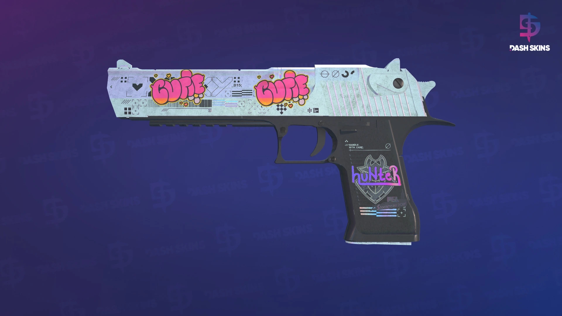Desert Eagle | Printstream (Battle-Scarred) Screenshot Playside