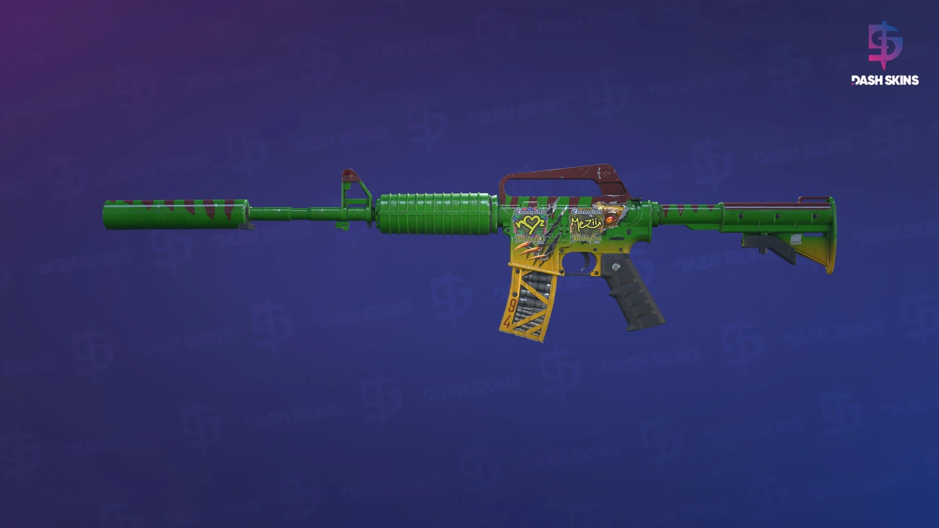 M4A1-S | Emphorosaur-S (Minimal Wear) Screenshot Playside