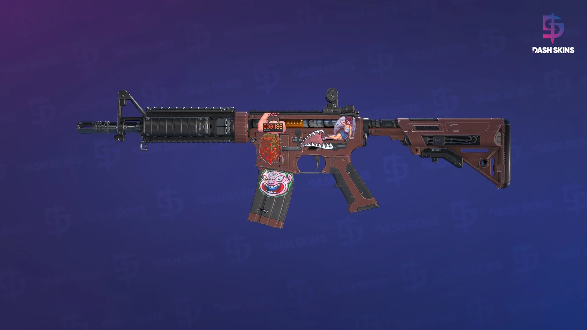 StatTrak™ M4A4 | Turbine (Field-Tested) Screenshot Playside
