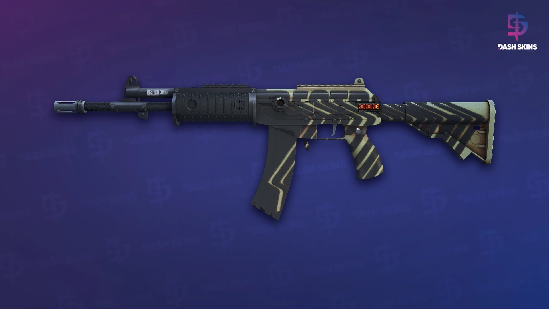 StatTrak™ Galil AR | Destroyer (Minimal Wear) Screenshot Playside