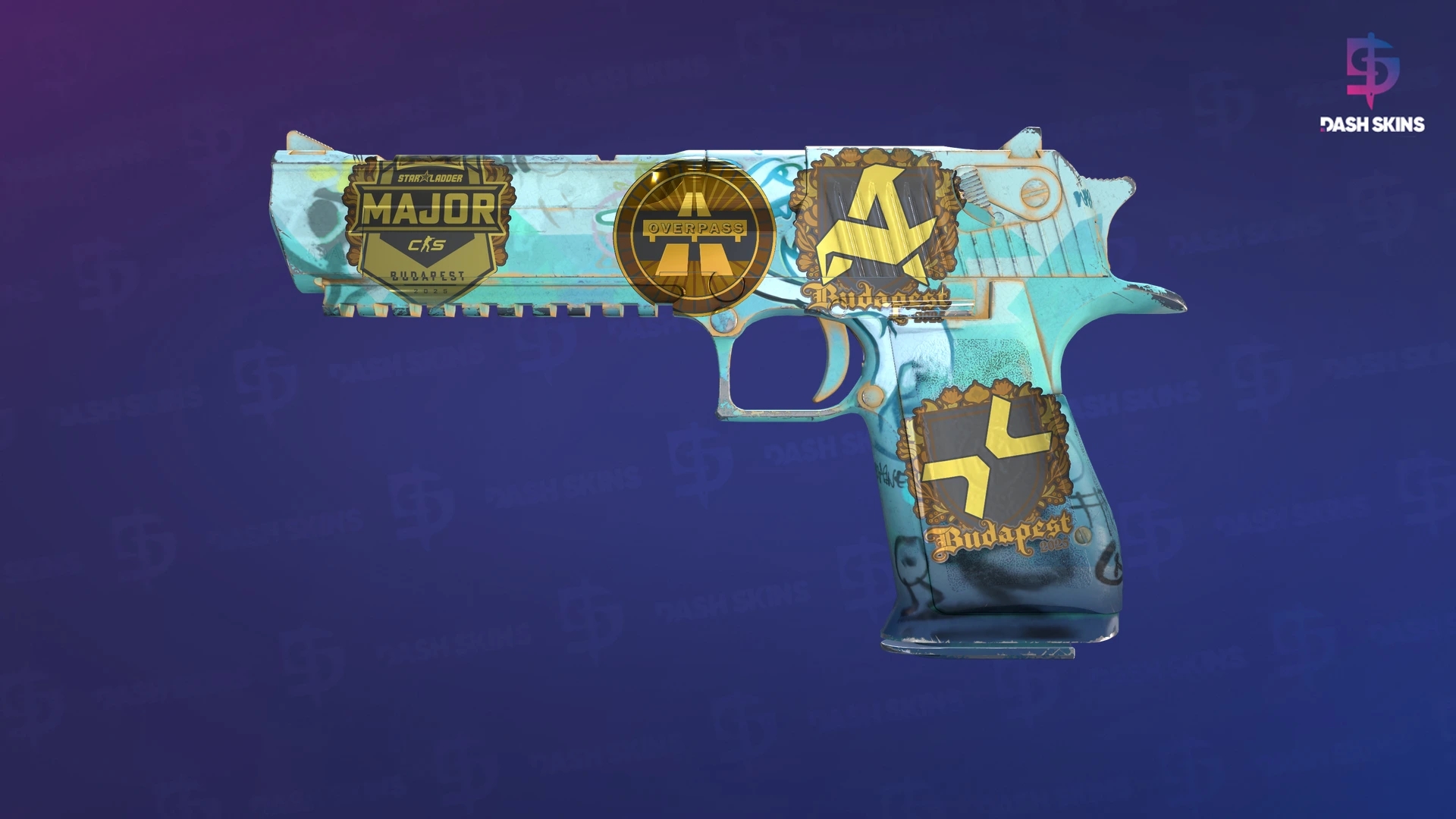 Souvenir Desert Eagle | Tilted (Minimal Wear) Screenshot Playside