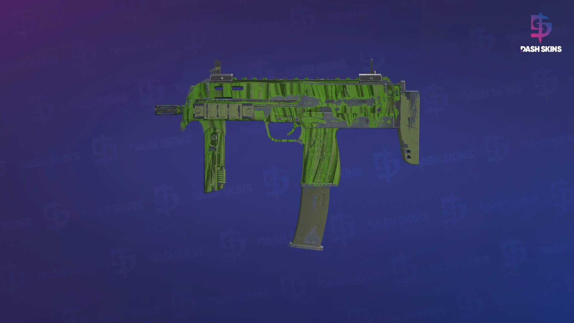 MP7 | Tall Grass (Field-Tested) Screenshot Playside