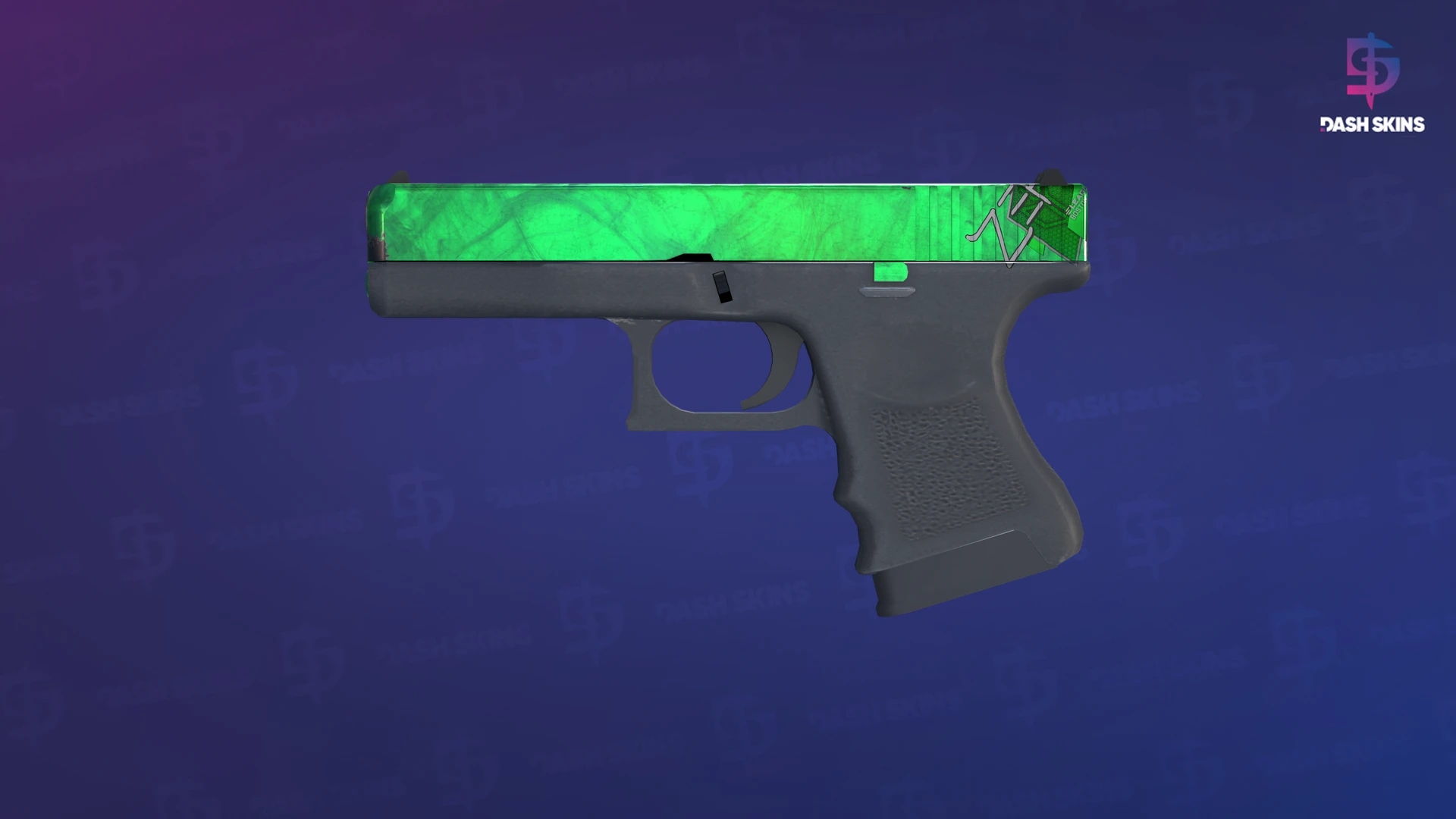 Glock-18 | Gamma Doppler (Field-Tested) - Emerald Screenshot Playside
