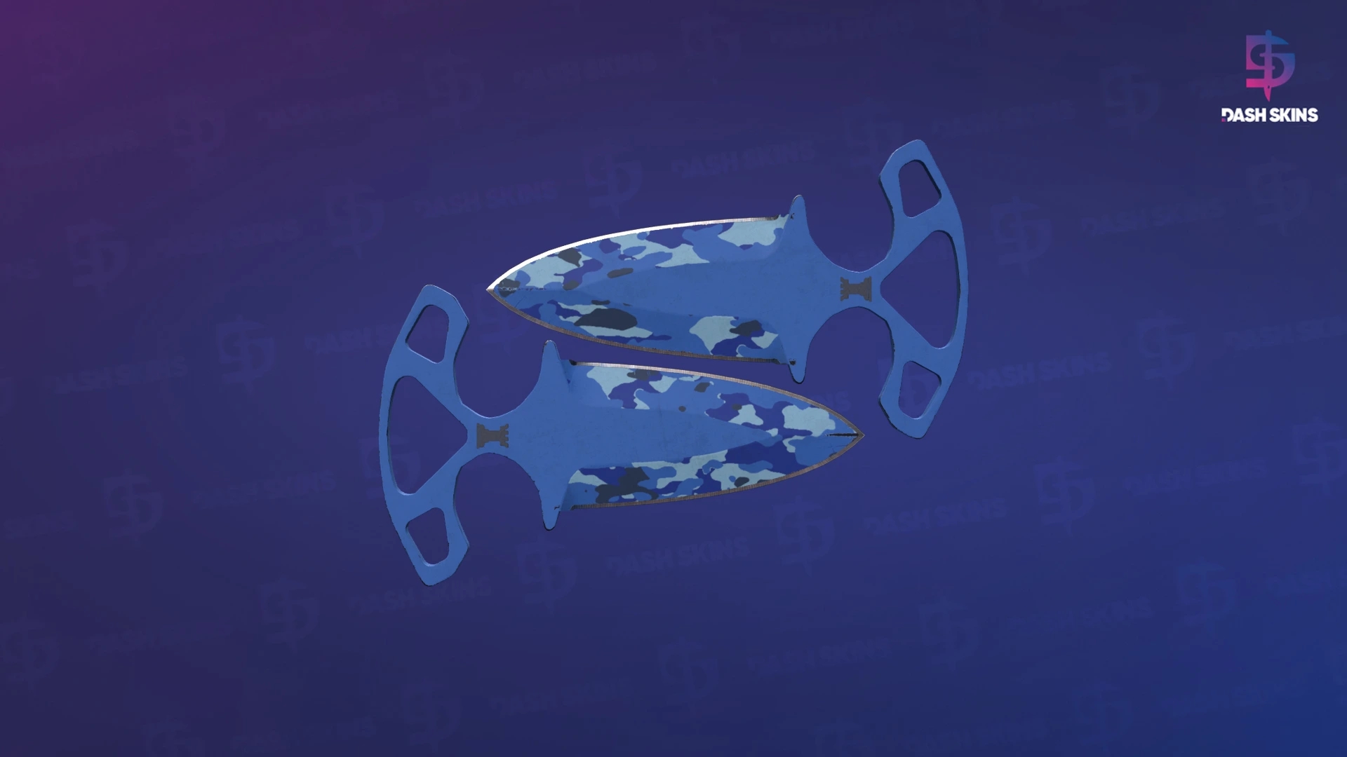 ★ Shadow Daggers | Bright Water (Field-Tested) Screenshot Playside