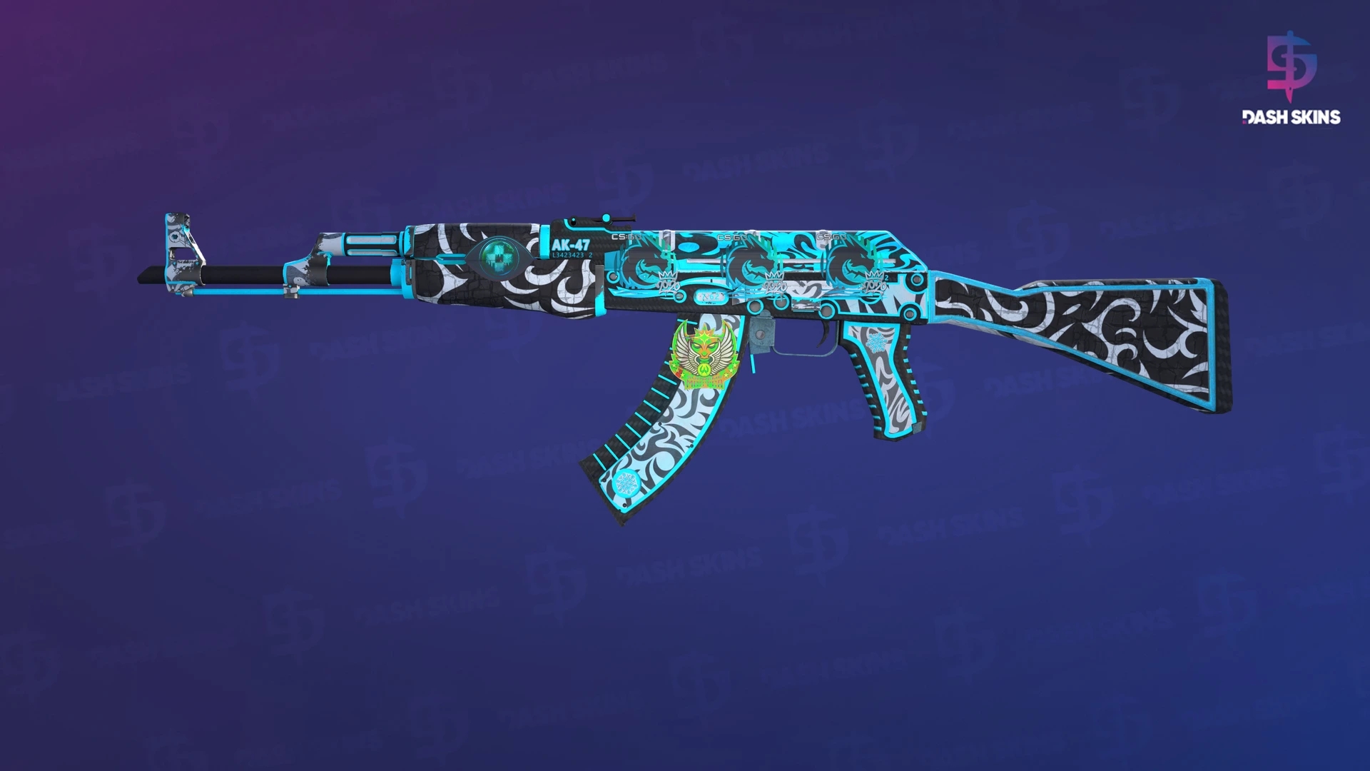 AK-47 | Frontside Misty (Field-Tested) Screenshot Playside