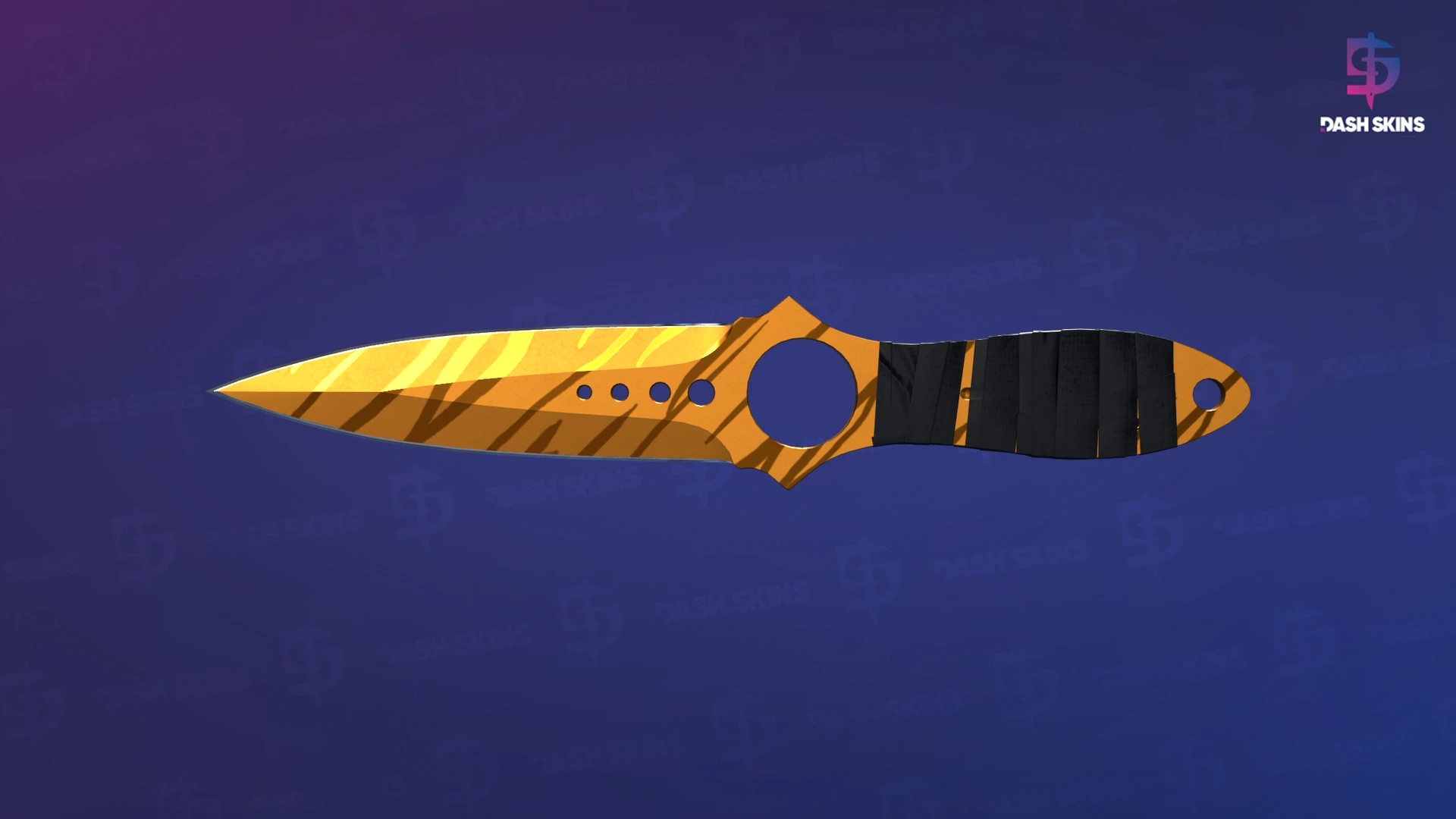 ★ Skeleton Knife | Tiger Tooth (Factory New) Screenshot Playside