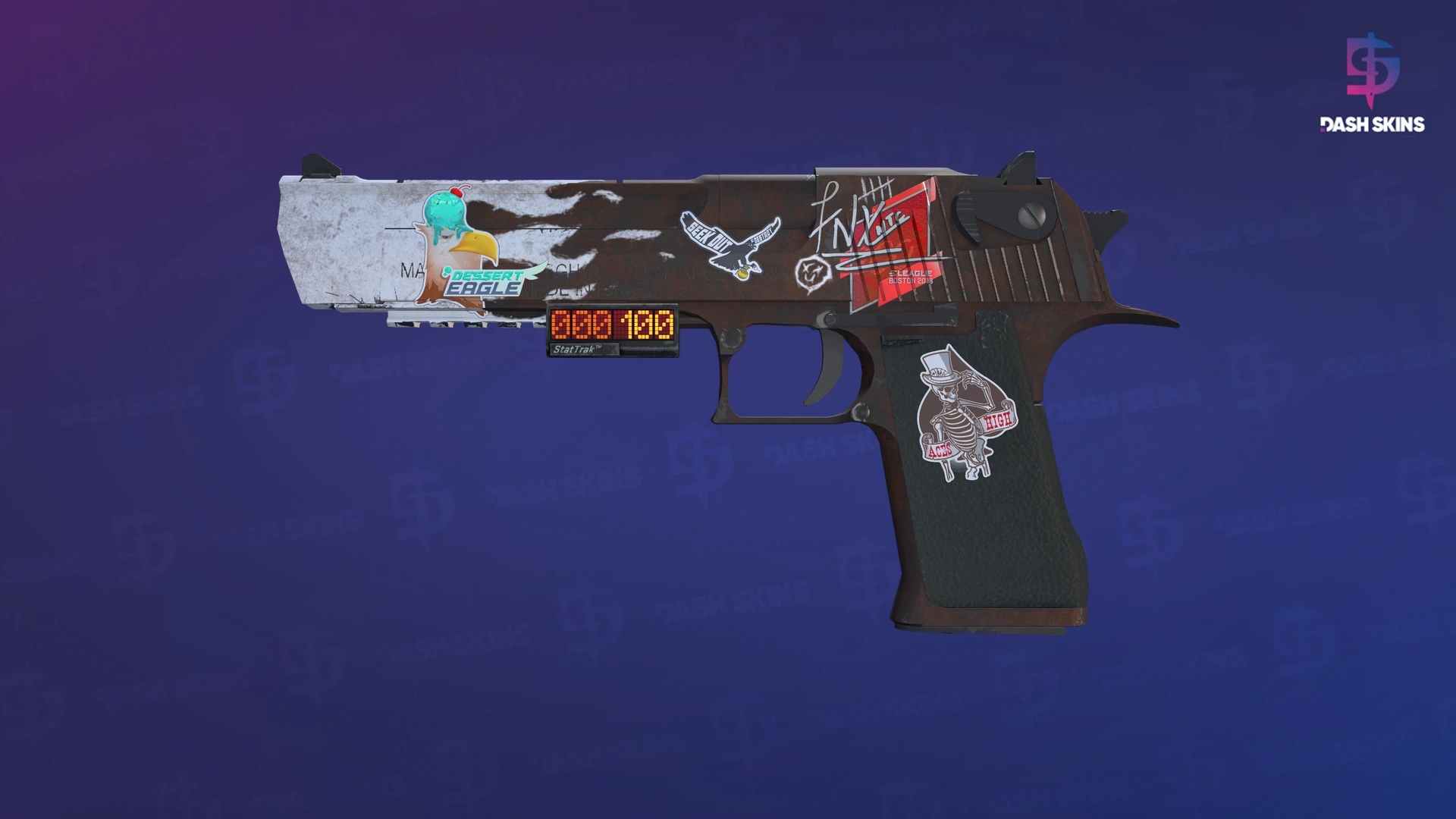 StatTrak™ Desert Eagle | Oxide Blaze (Minimal Wear) Screenshot Playside