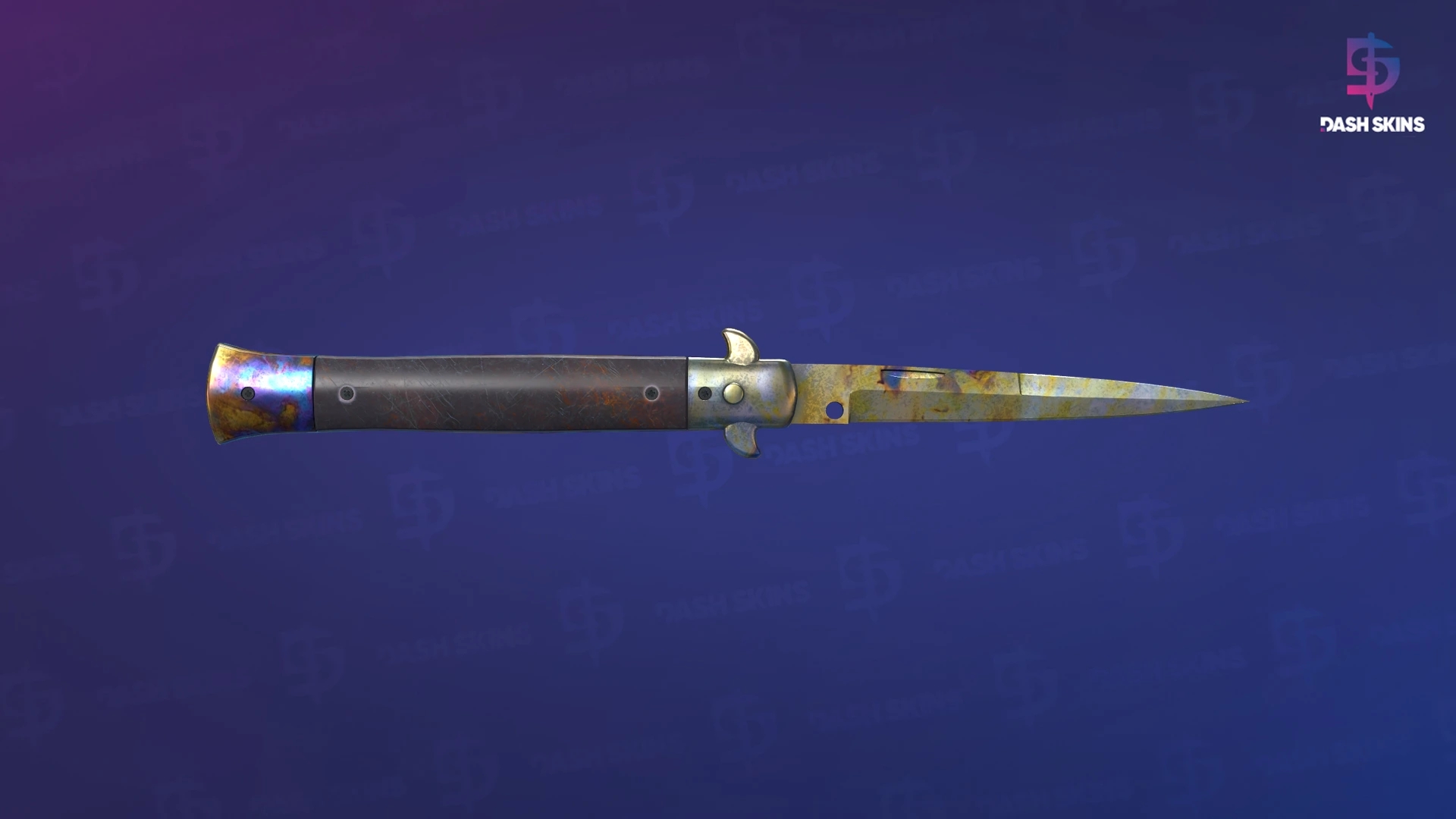 ★ Stiletto Knife | Case Hardened (Field-Tested) Screenshot Playside
