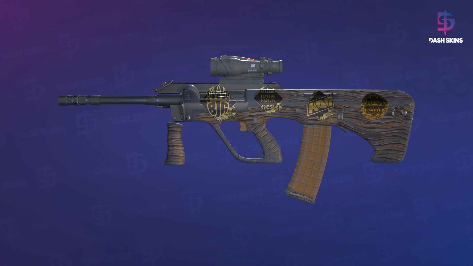 Souvenir AUG | Spalted Wood (Field-Tested) Screenshot Playside