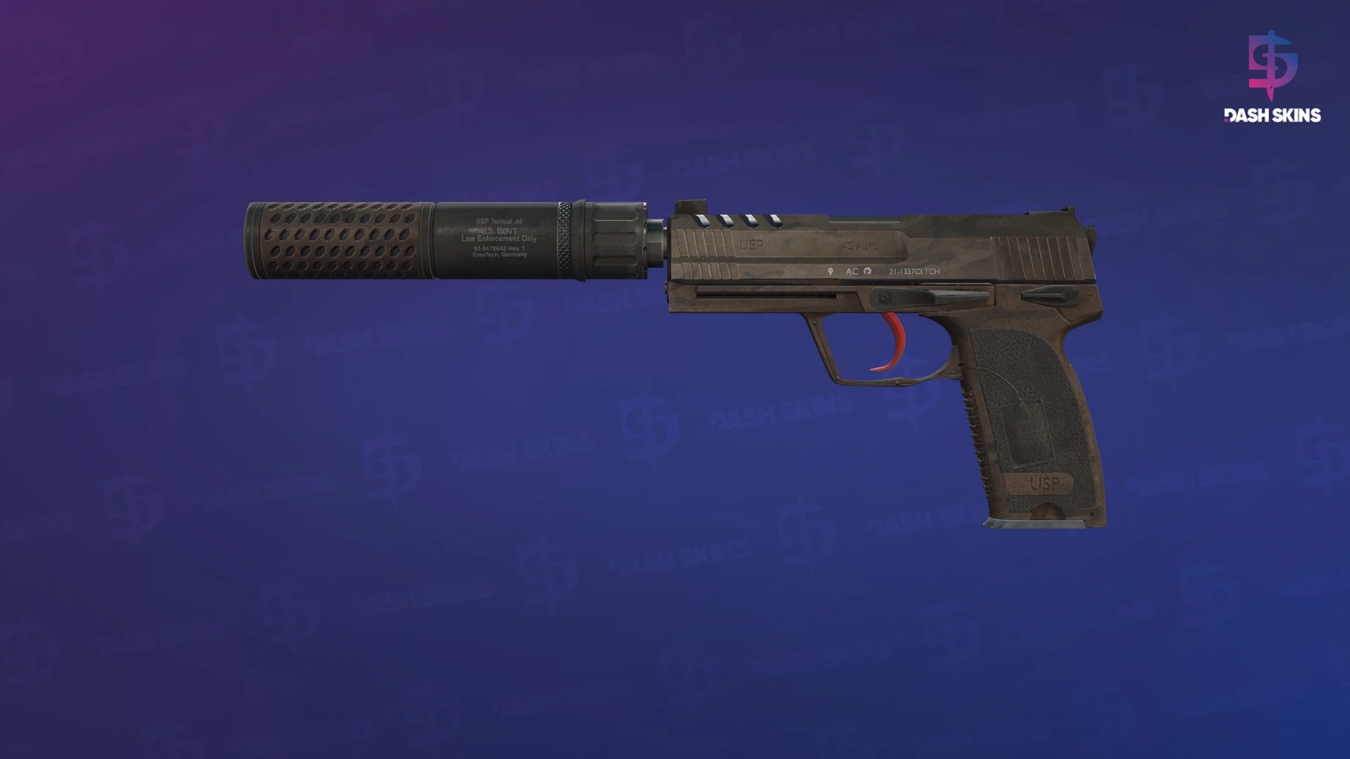 USP-S | Desert Tactical (Battle-Scarred) Screenshot Playside