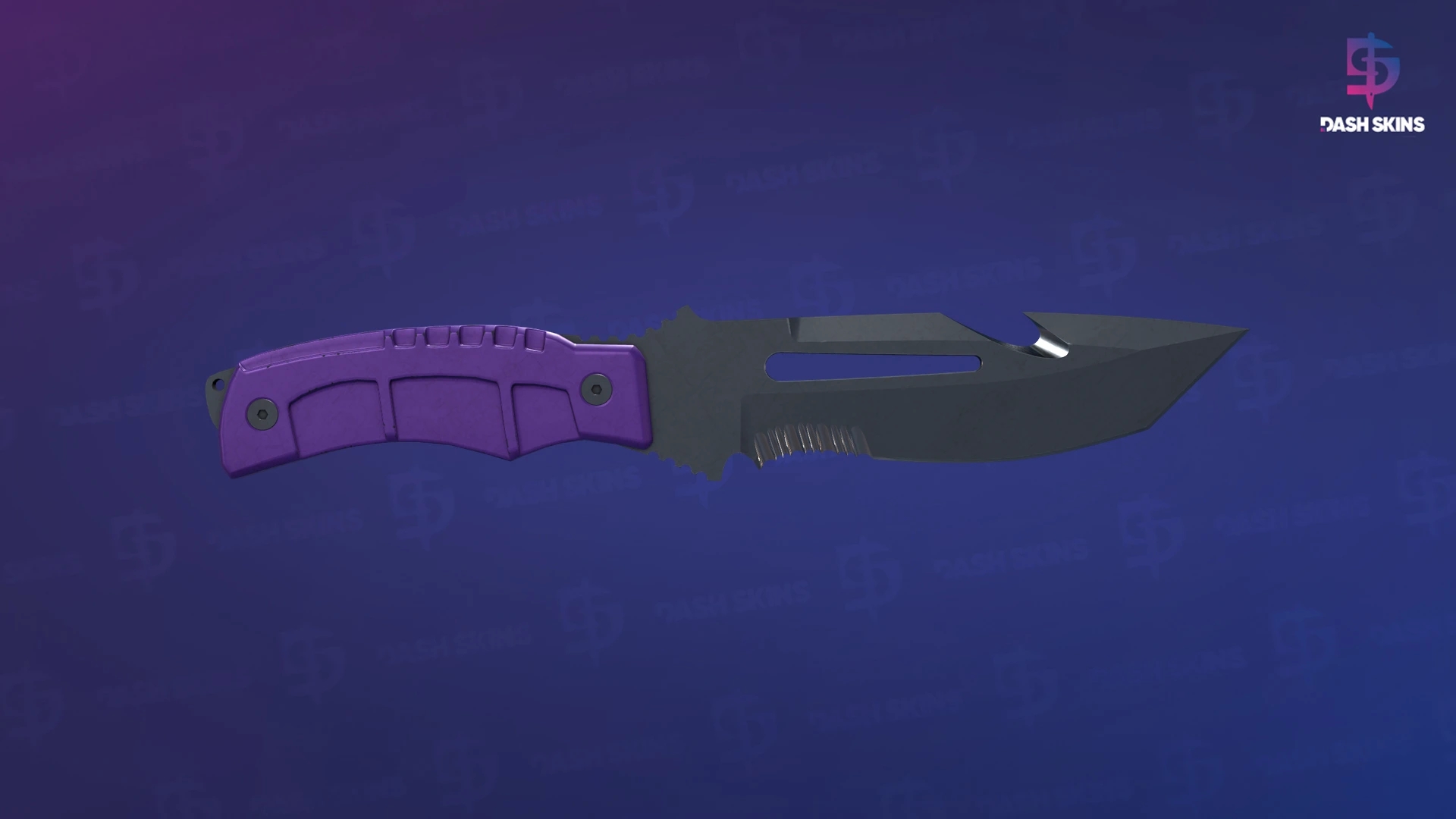 ★ Survival Knife | Ultraviolet (Field-Tested) Screenshot Playside