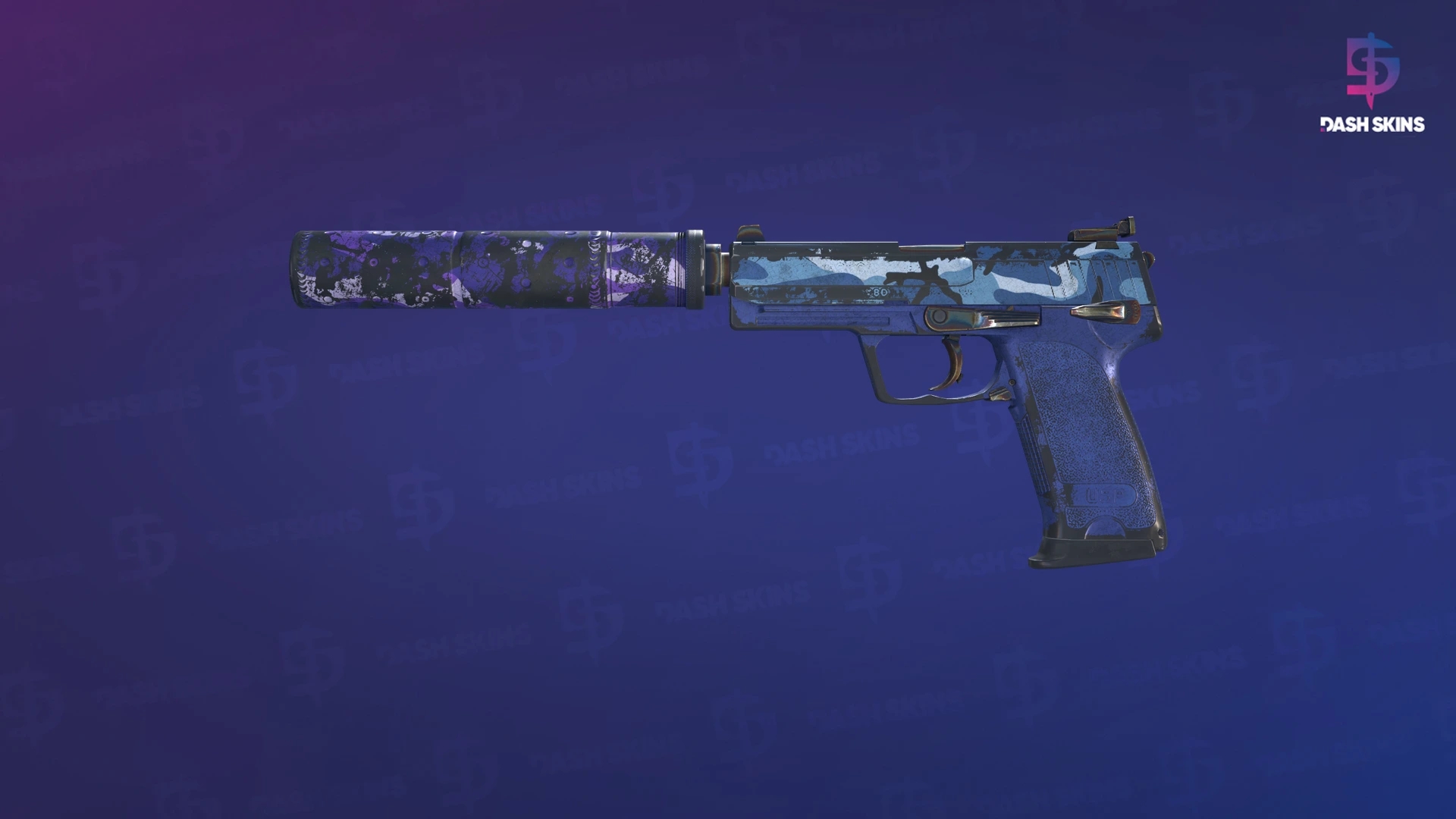 USP-S | Alpine Camo (Battle-Scarred) Screenshot Playside