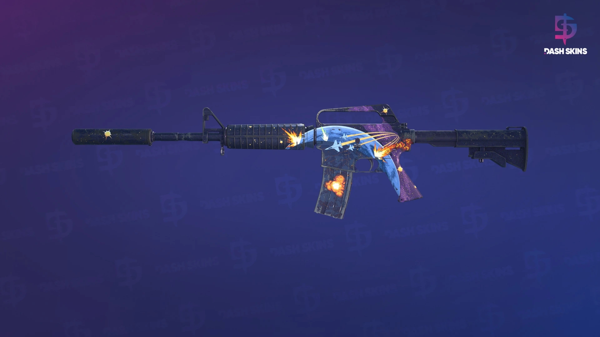 M4A1-S | Stratosphere (Field-Tested) Screenshot Playside