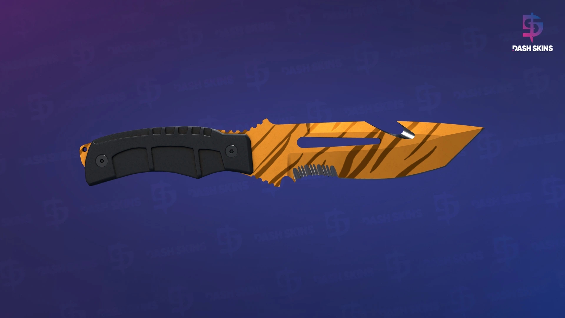 ★ Survival Knife | Tiger Tooth (Factory New) Screenshot Playside
